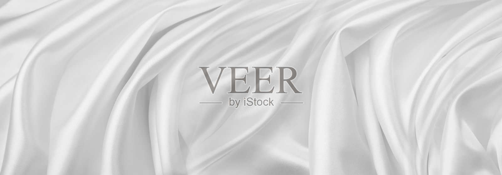 白色丝织线条照片摄影图片