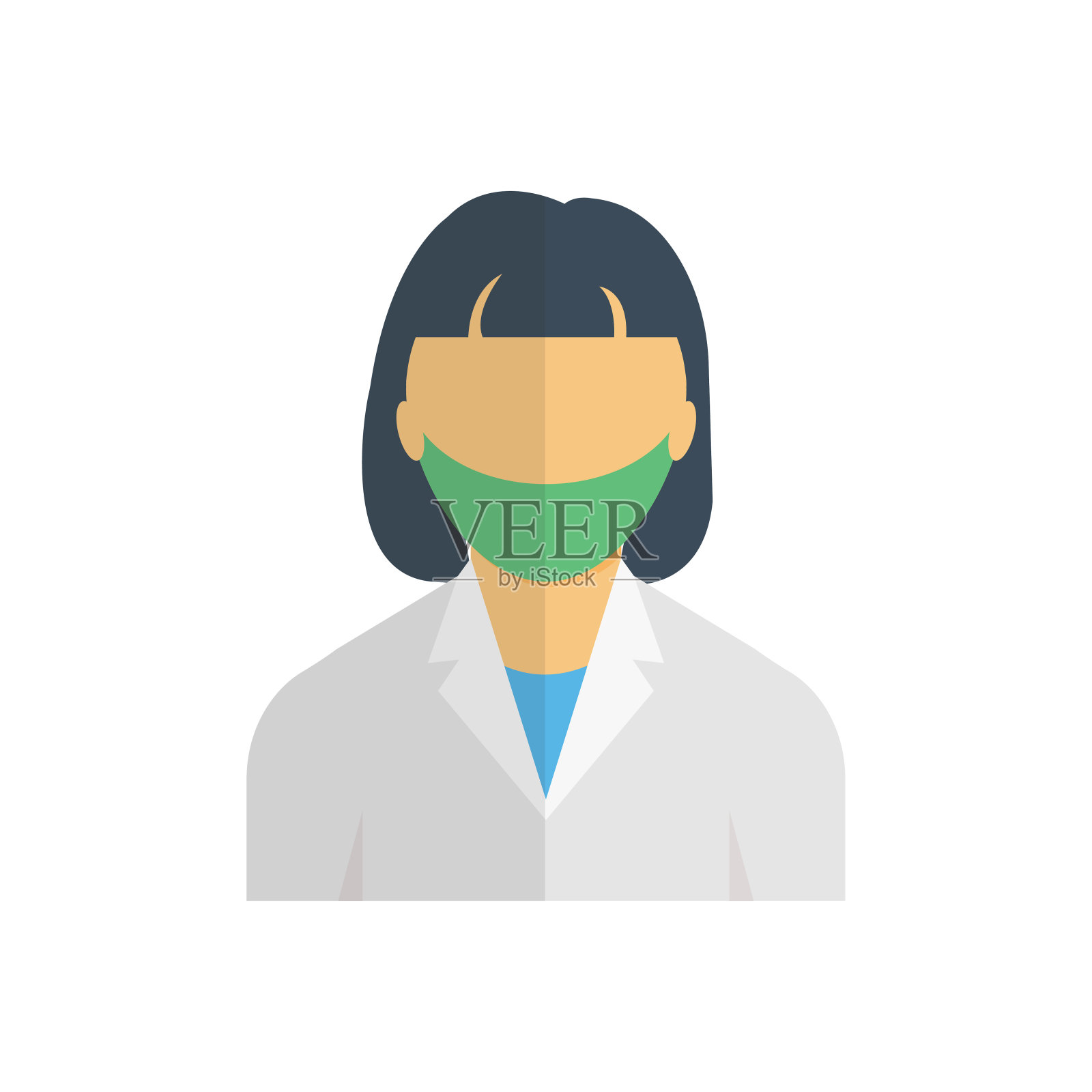 女孩插画图片素材