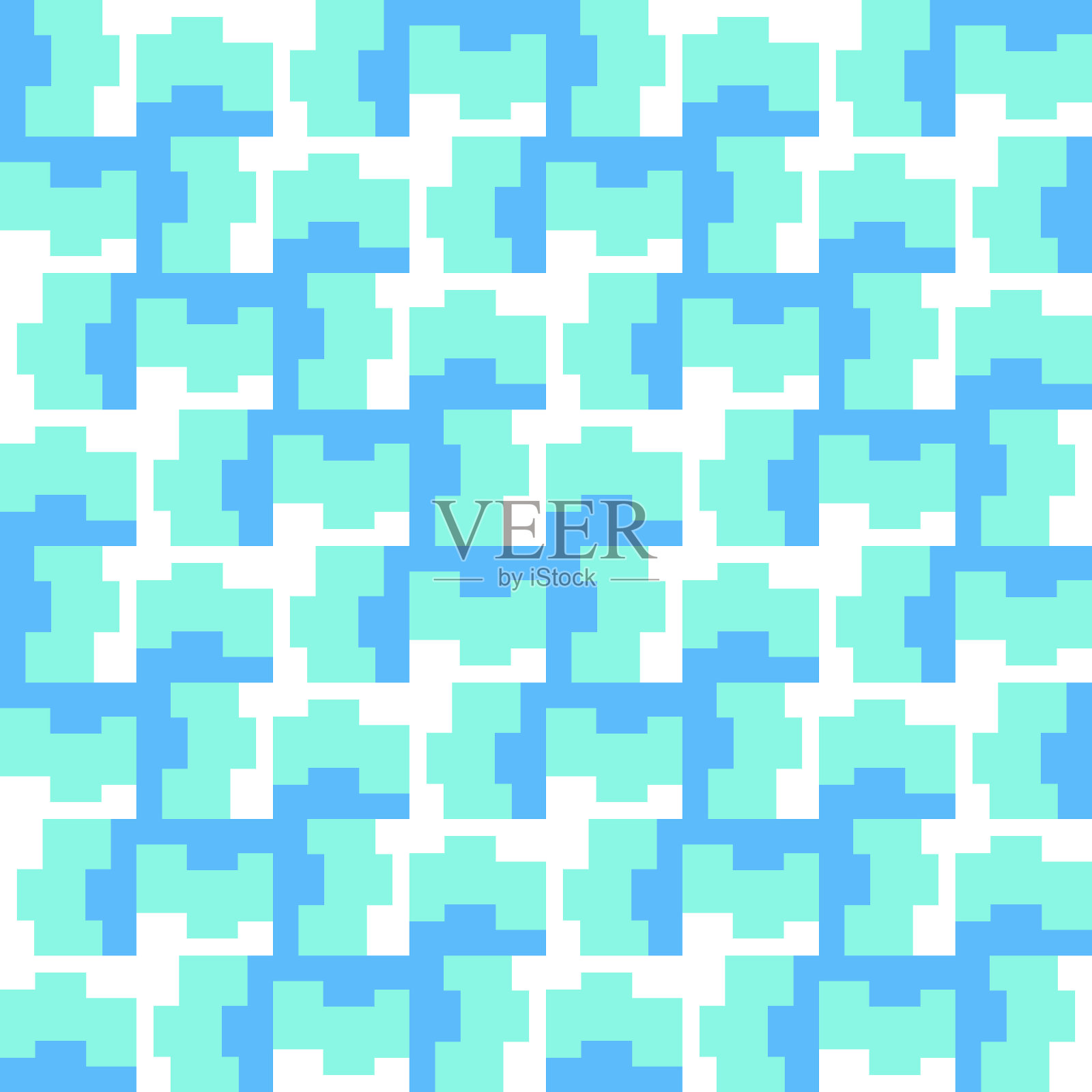 抽象的无缝模式。让任何表面都有色彩。插画图片素材