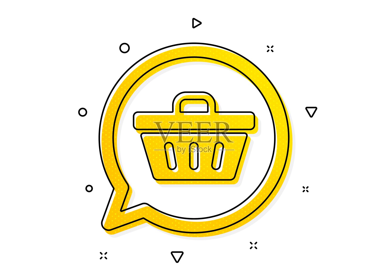 梦想礼物图标。礼物盒的迹象。向量设计元素图片