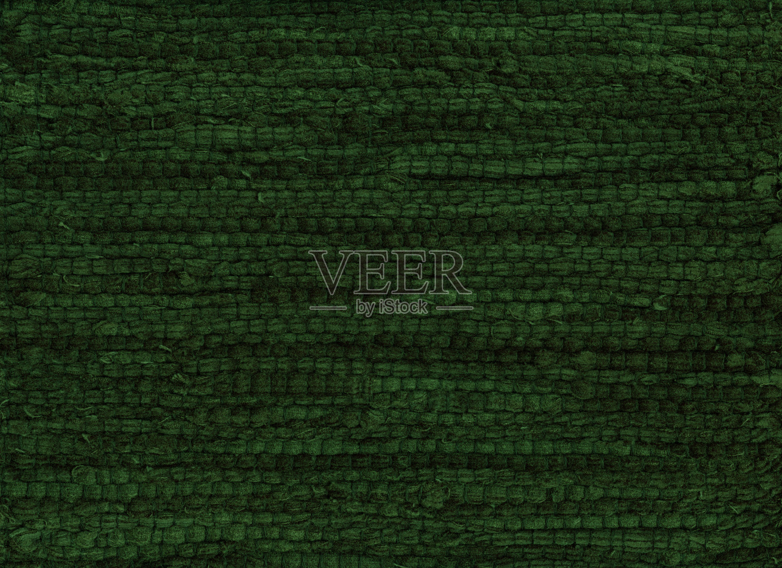 深绿色的织物纹理，粗劣的背景照片摄影图片
