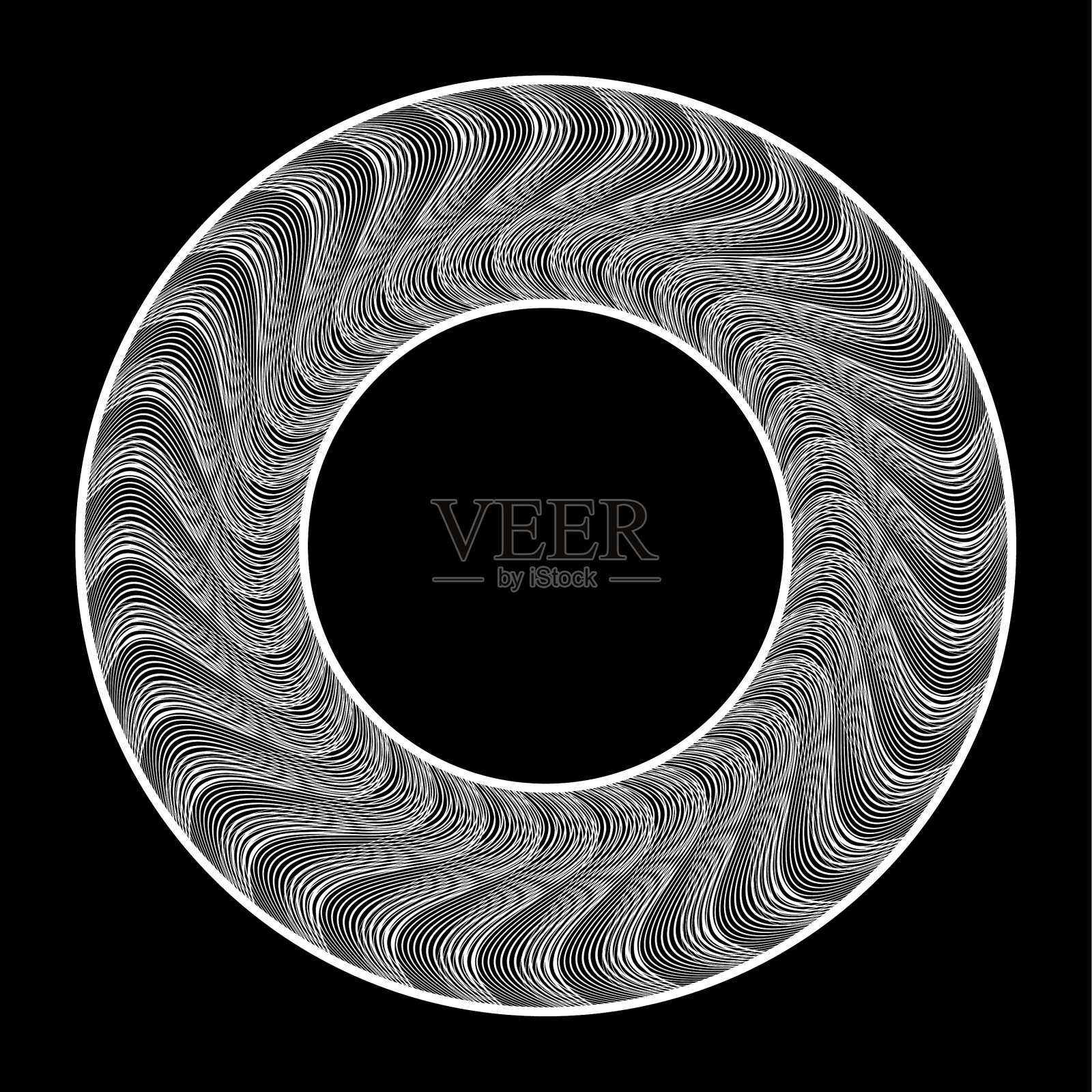 设计单色装饰圆元素插画图片素材