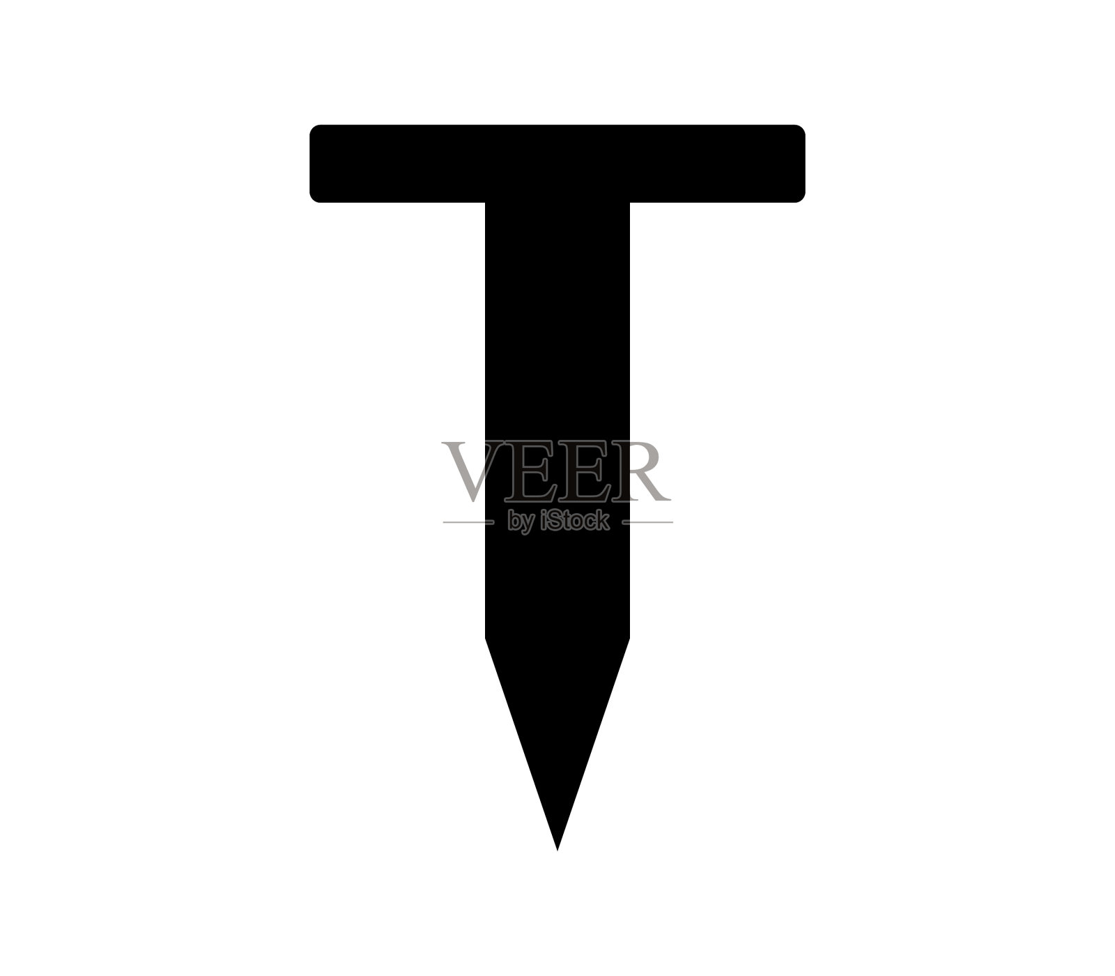 在白色背景上拧紧图标插画图片素材