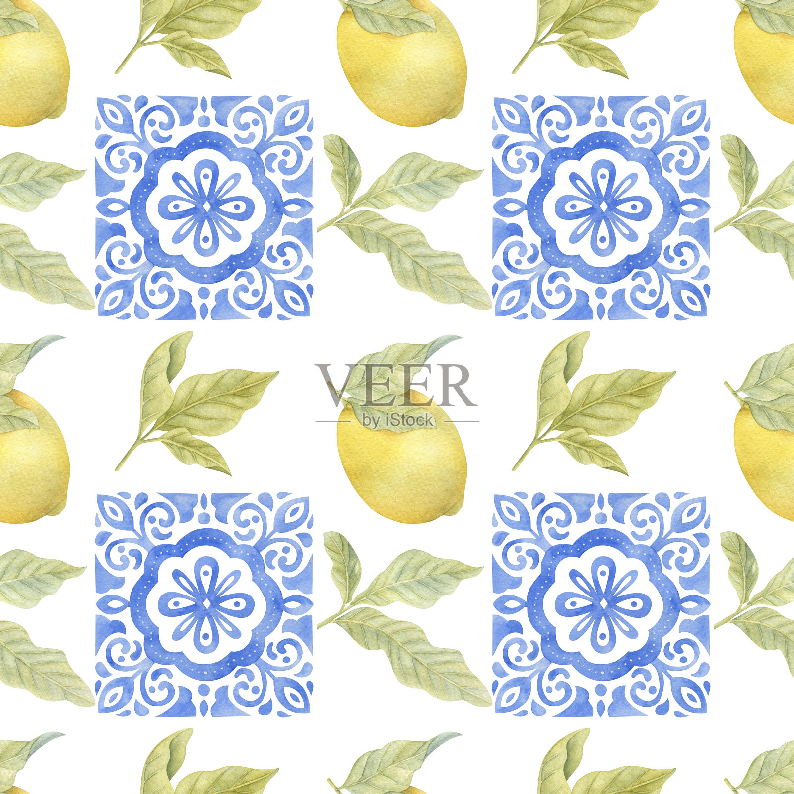 明亮的水彩插图插画图片素材