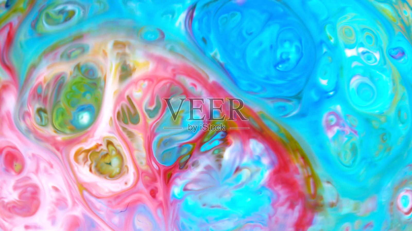 抽象的彩色漆照片摄影图片