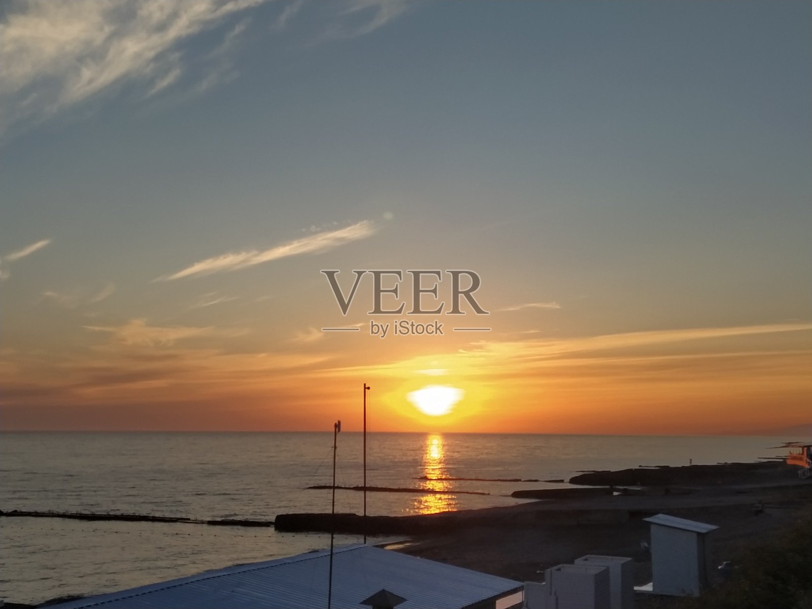 日落照片摄影图片