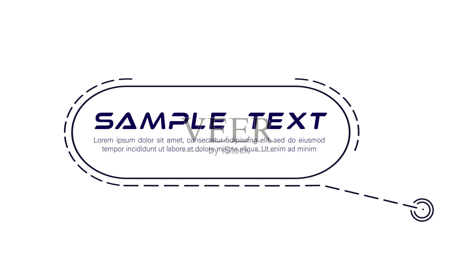 数码插图的编号标题插画图片素材