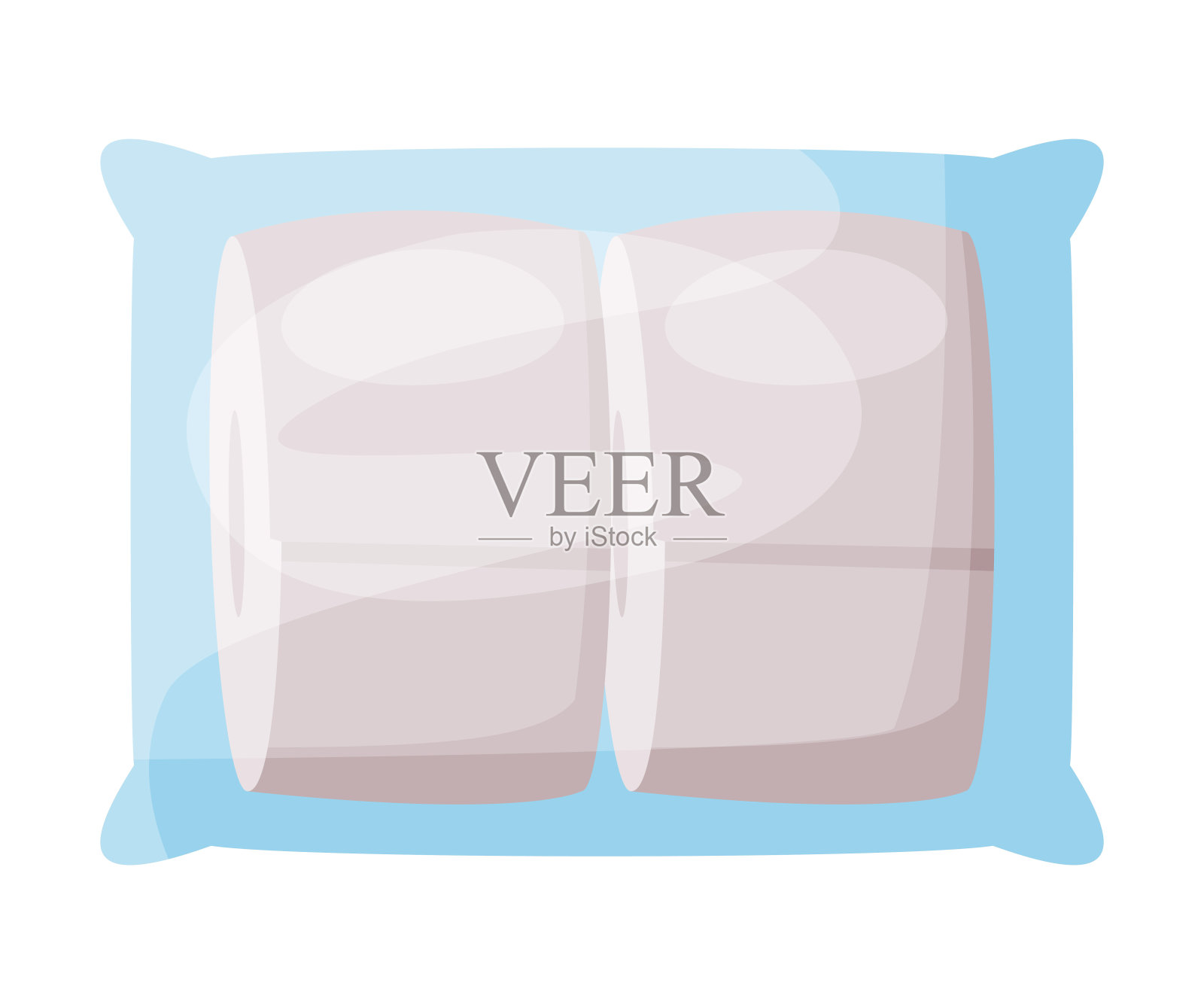 无菌医疗用品，急救箱设备矢量插图在白色的背景插画图片素材