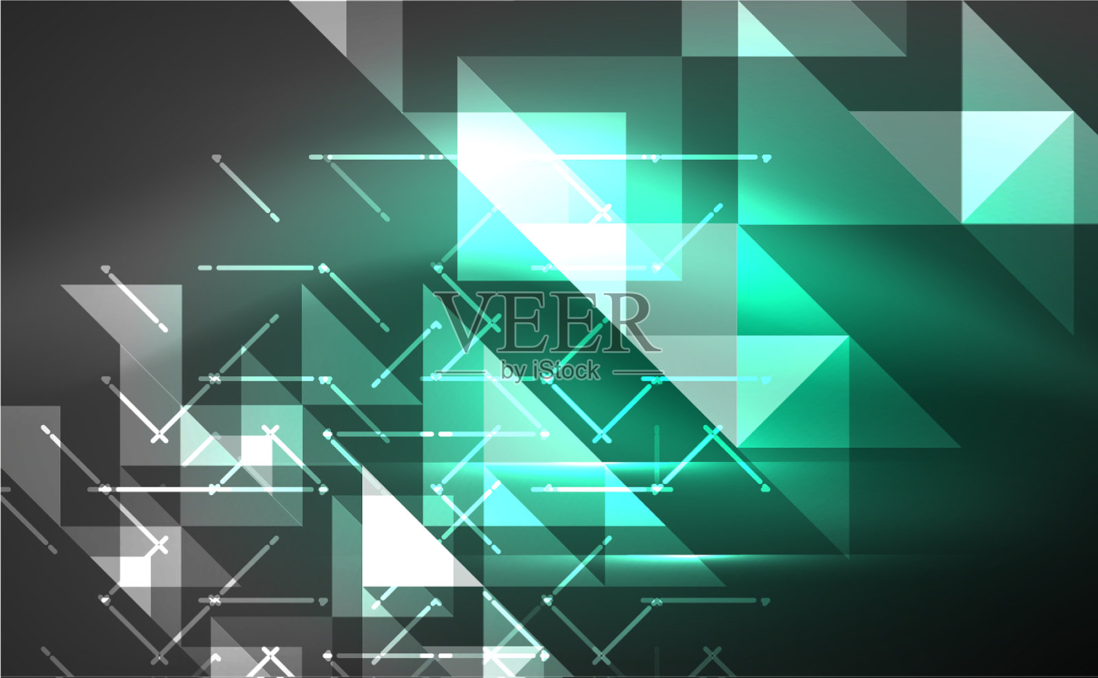 用抽象背景拼接三角形图案插画图片素材