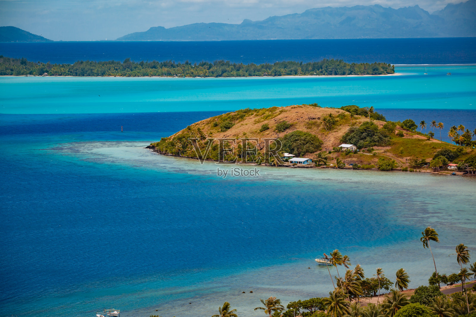 美丽的热带岛屿照片摄影图片