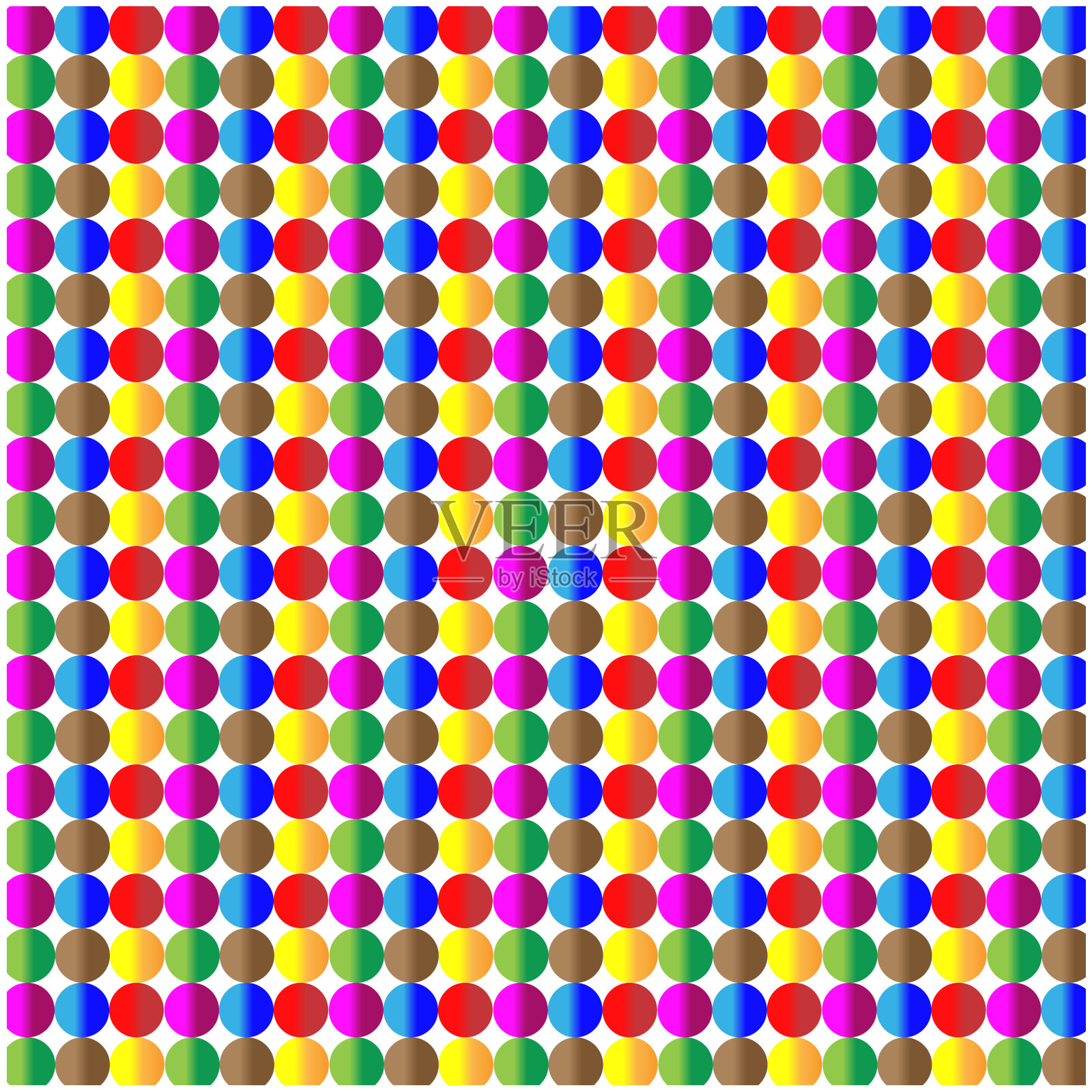 彩球印花插画插画图片素材