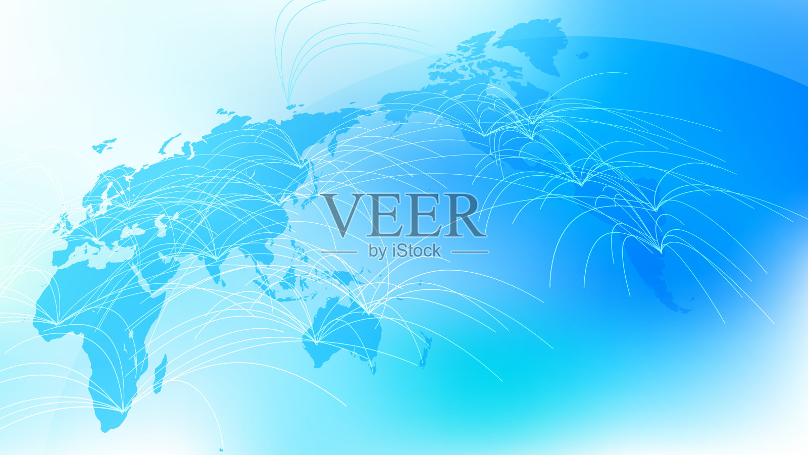 蓝色全球网络网络通信IT图像背景插画图片素材