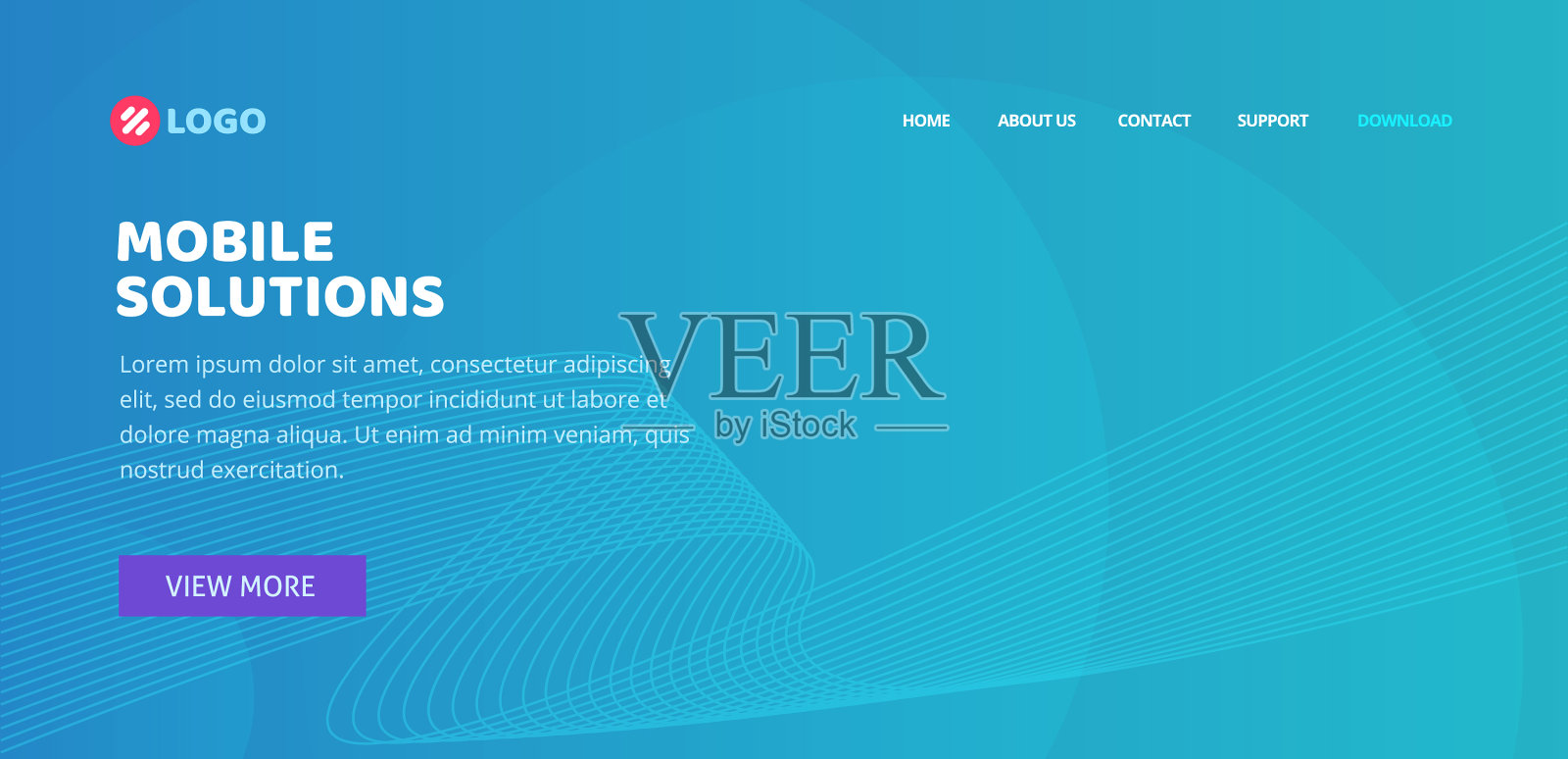 网站登陆页面或网页布局设计插画图片素材