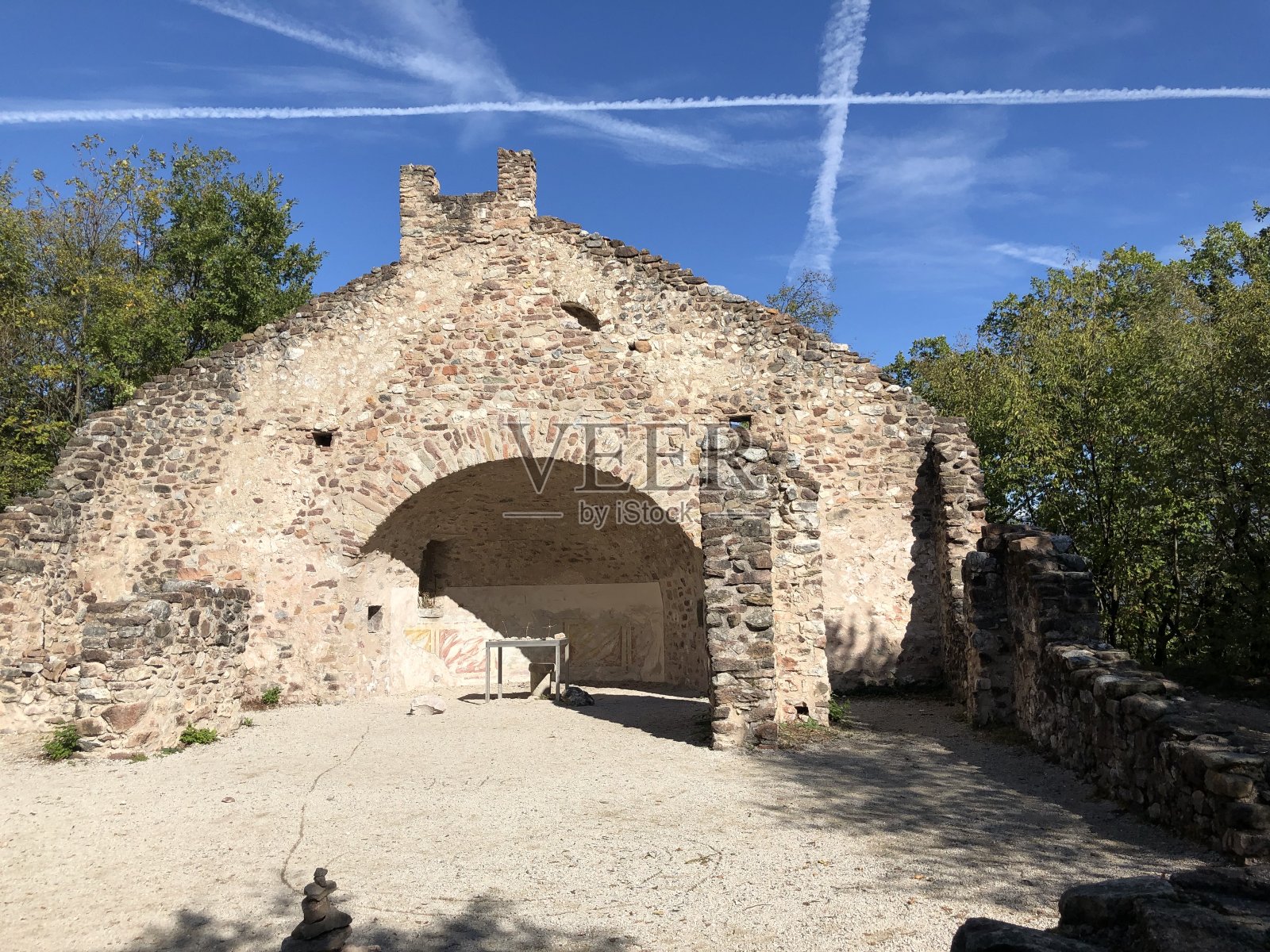 历史建筑仰天俯视照片摄影图片