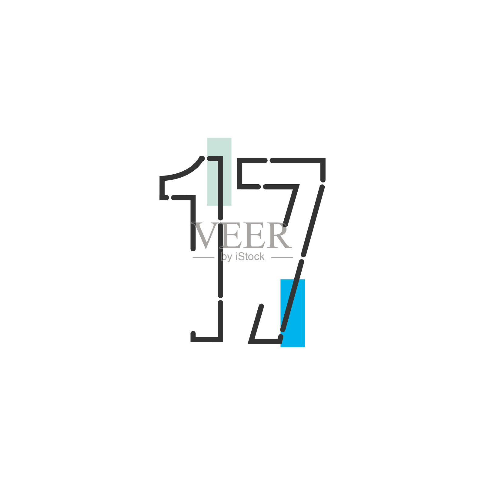 17周年庆典模板设计插画图片素材