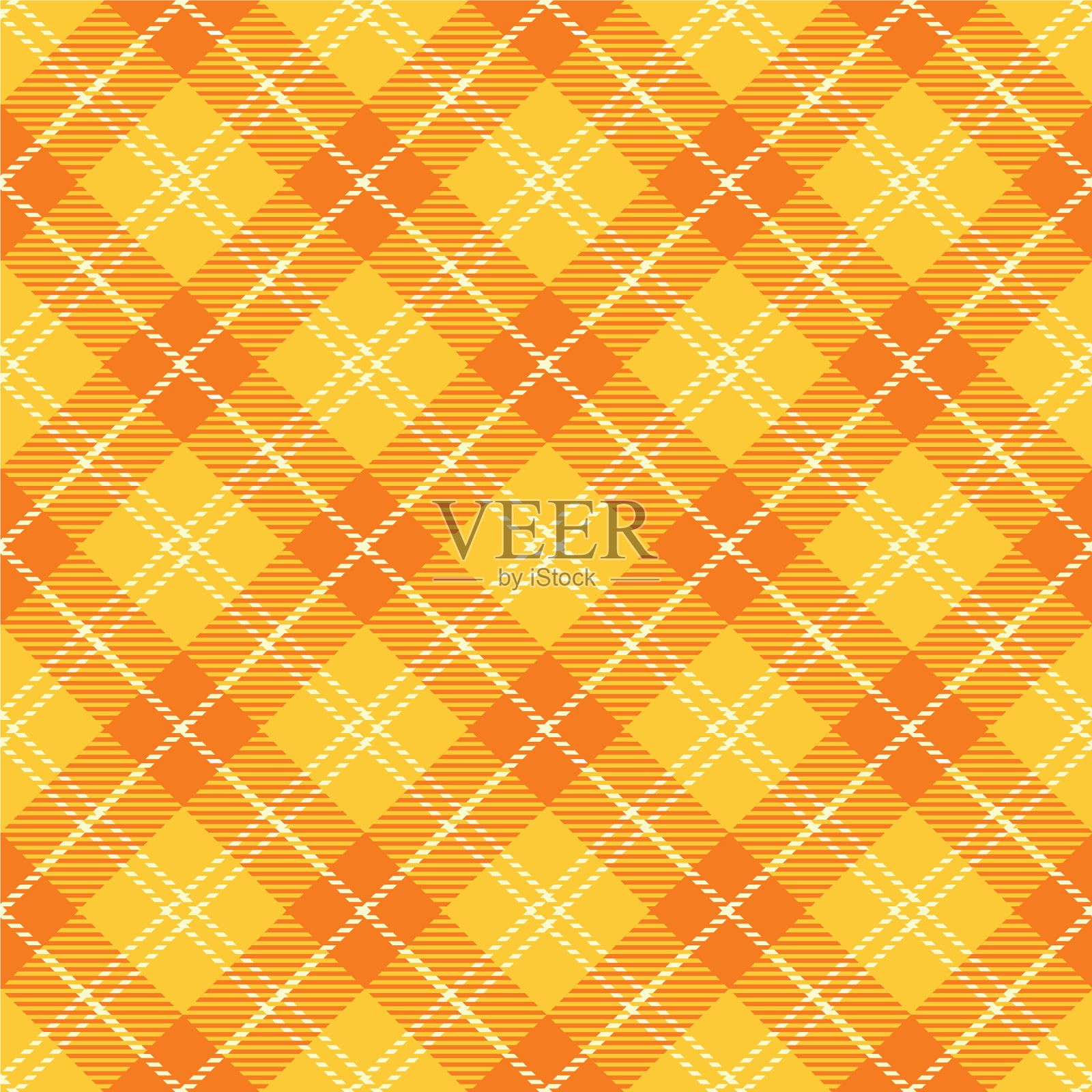 格子呢秋季无缝格子图案插画图片素材