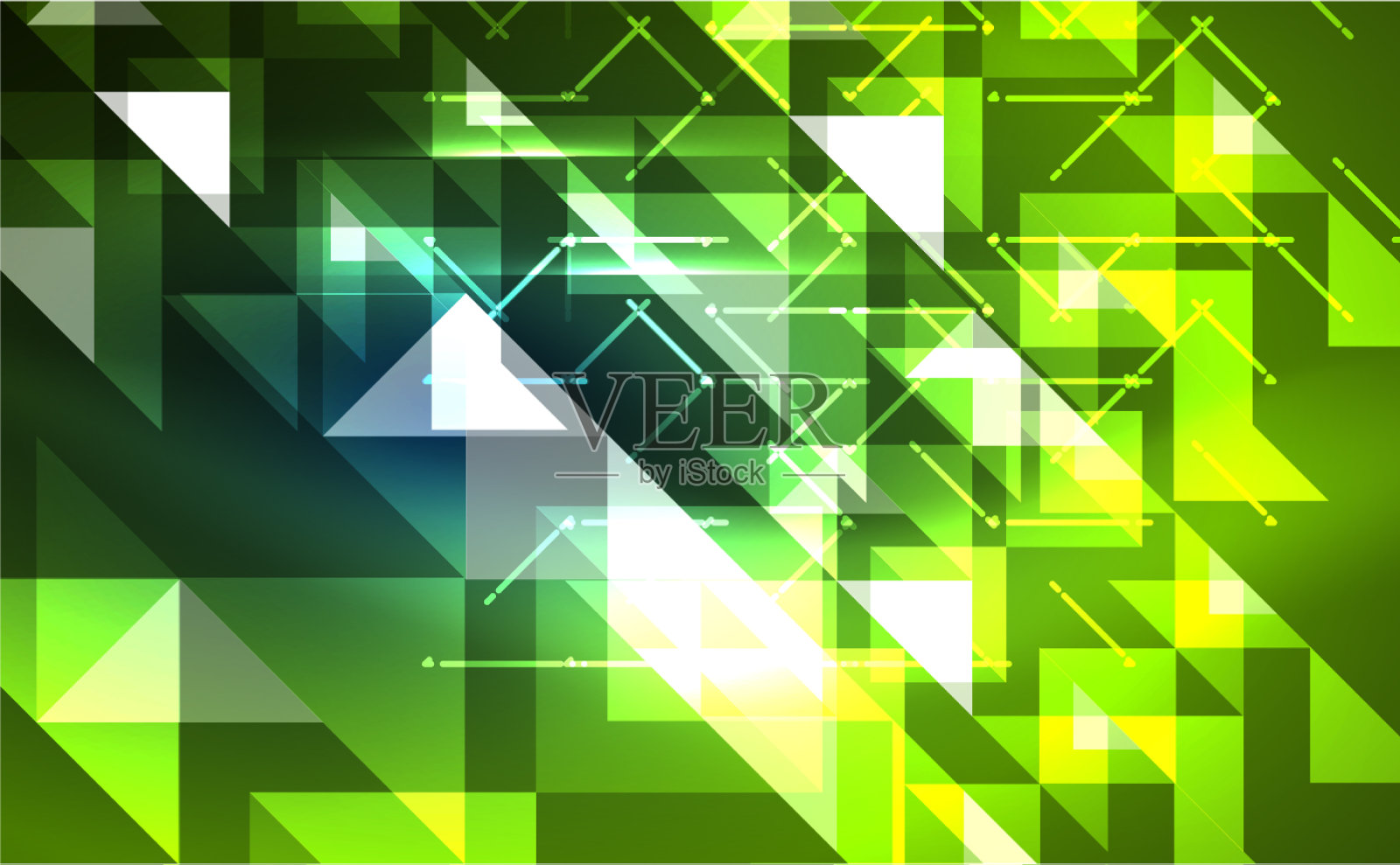 用抽象背景拼接三角形图案插画图片素材