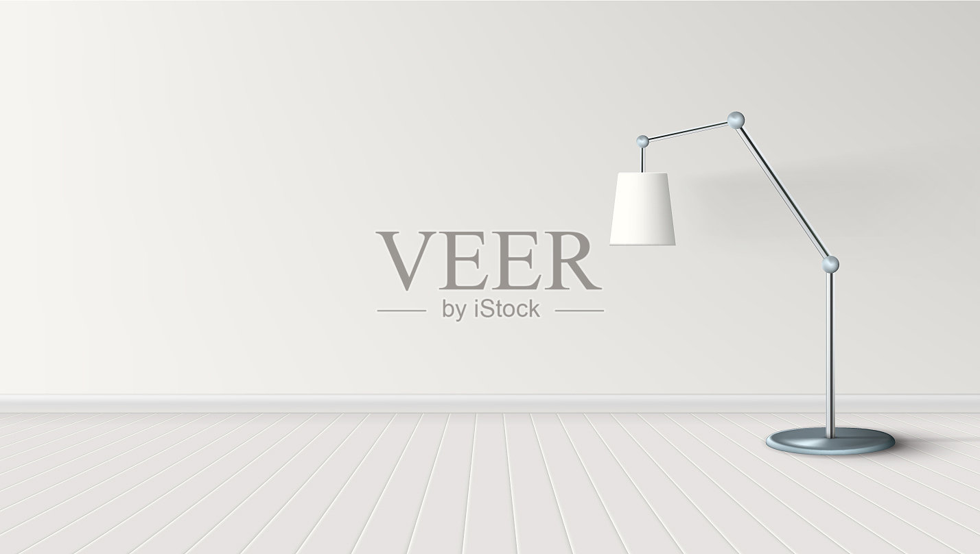 3d现代斯堪的纳维亚室内灯具插画图片素材