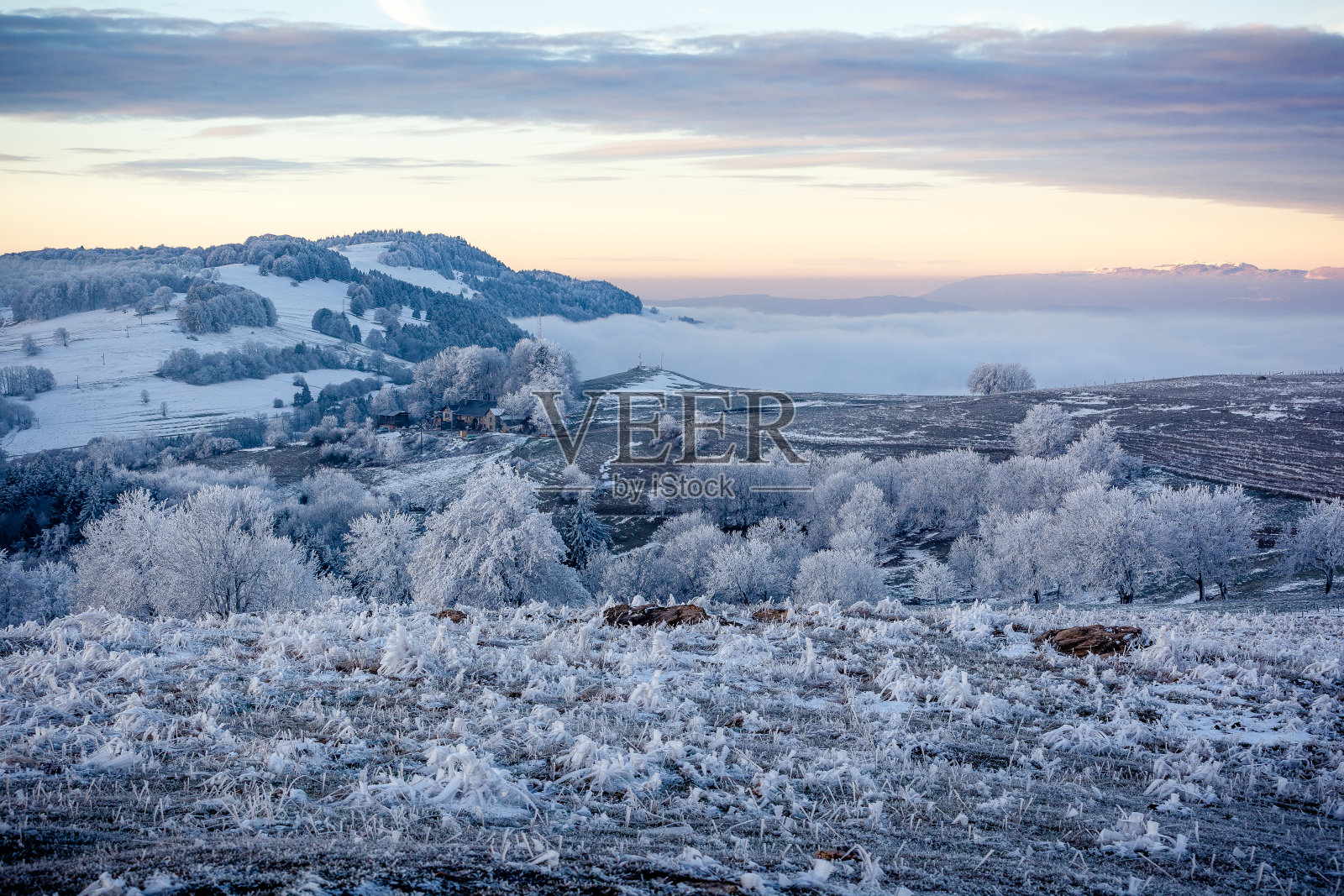 冬天的场景照片摄影图片