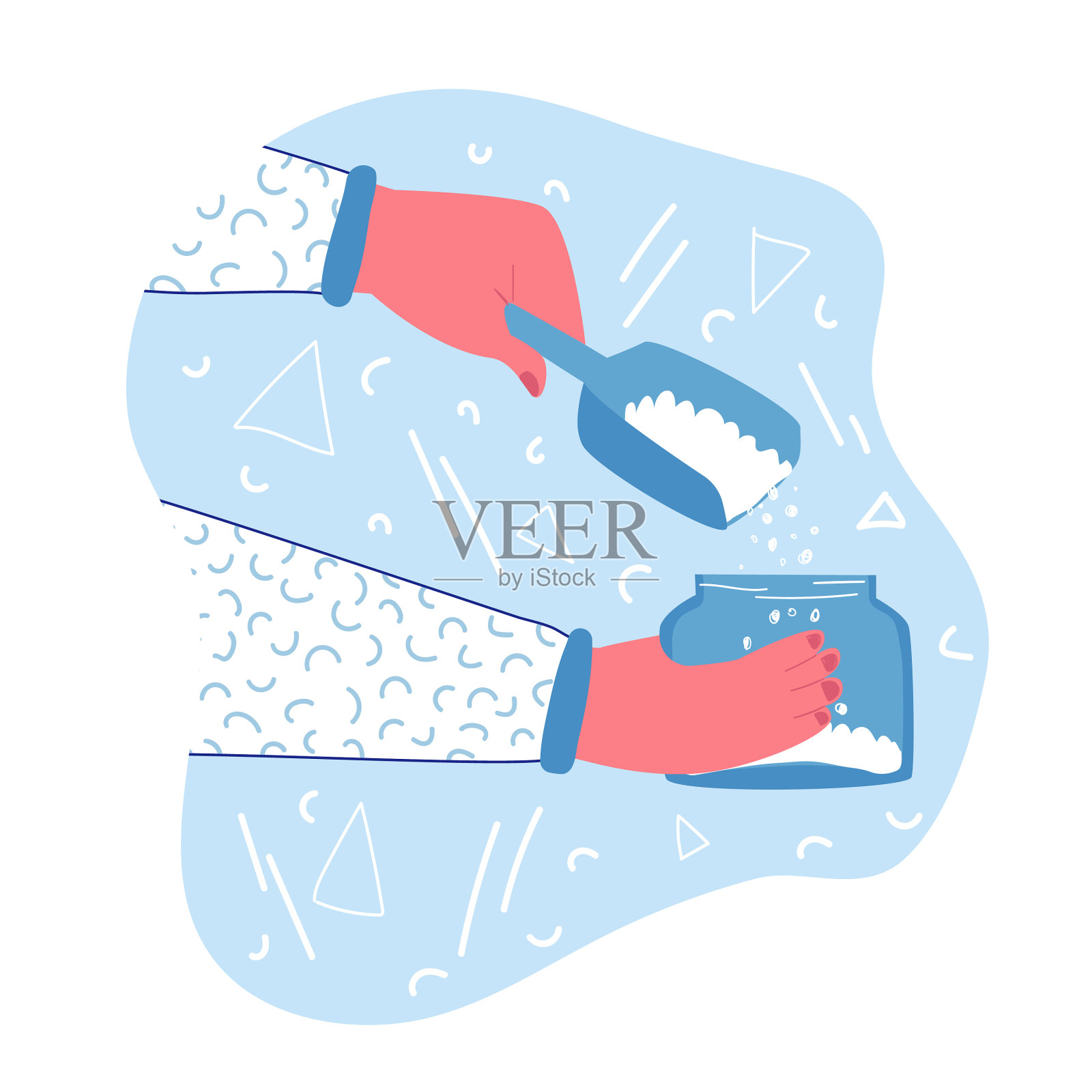 零废物生态理念设计元素图片