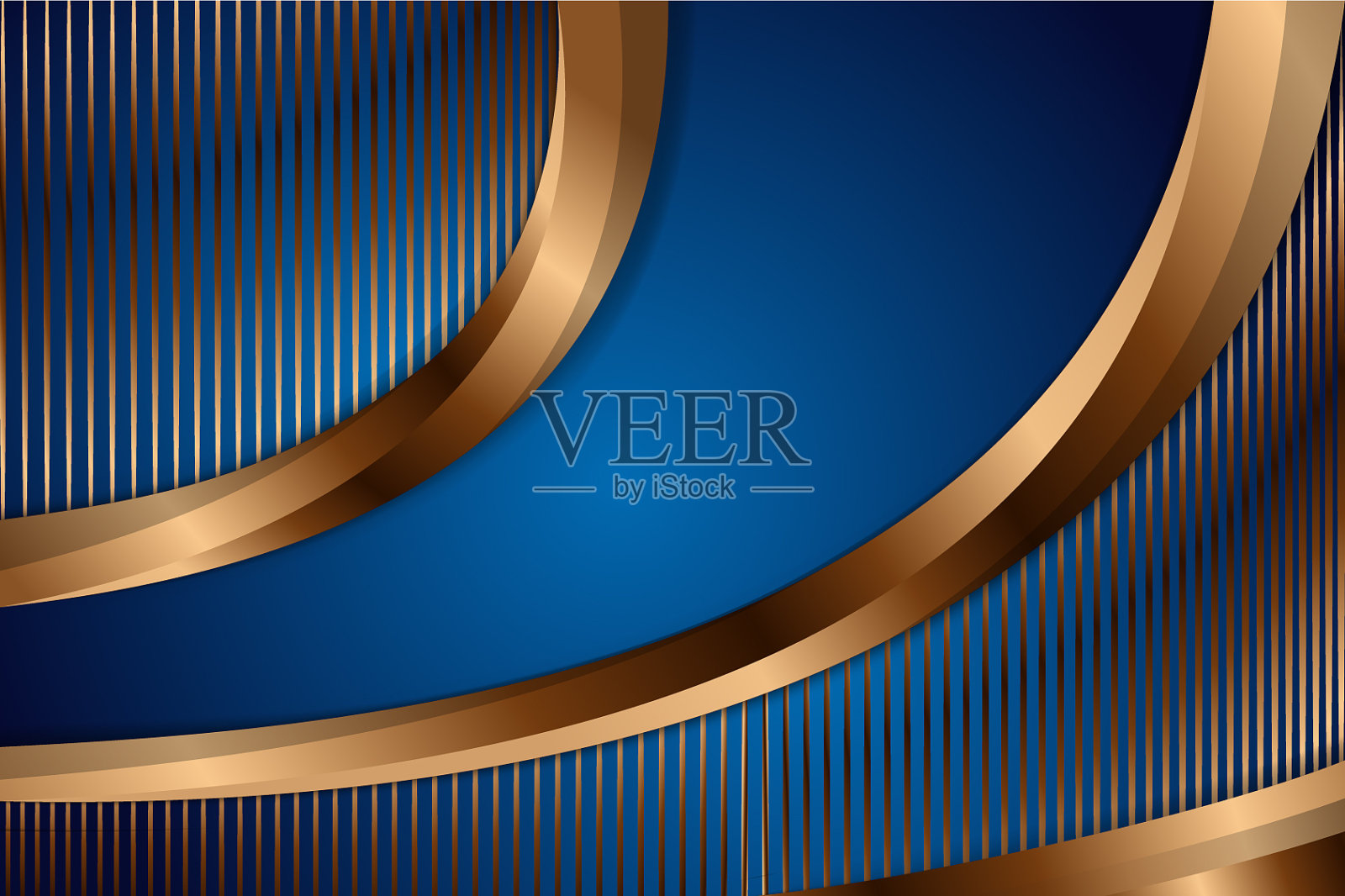 豪华浅蓝色重叠维度背景插画图片素材