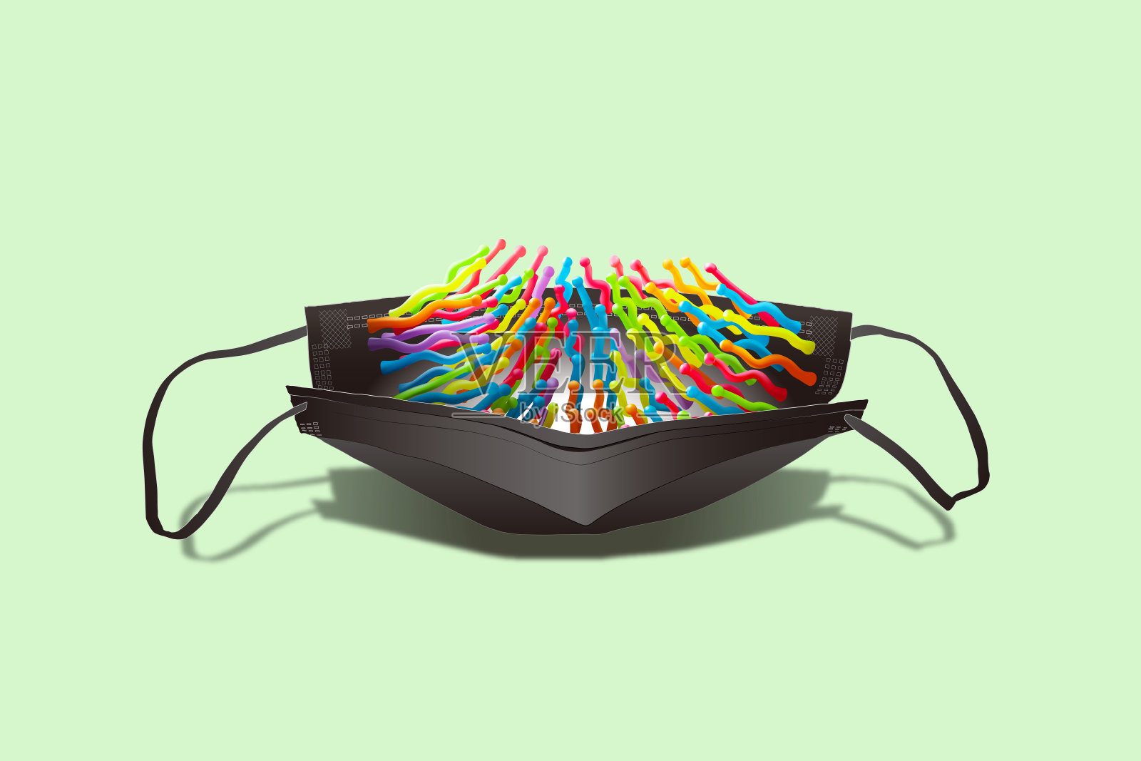 面具和组照片摄影图片