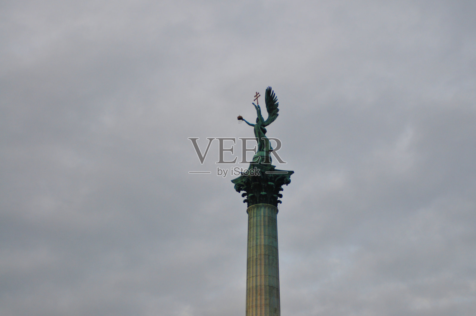 英雄广场布达佩斯历史遗址照片摄影图片