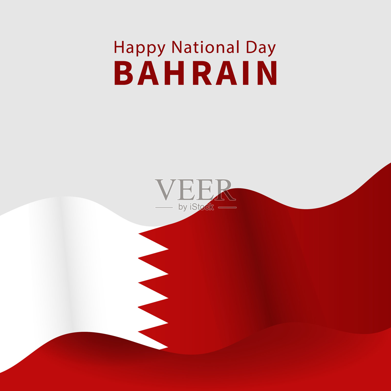 巴林独立日设计模板插画图片素材