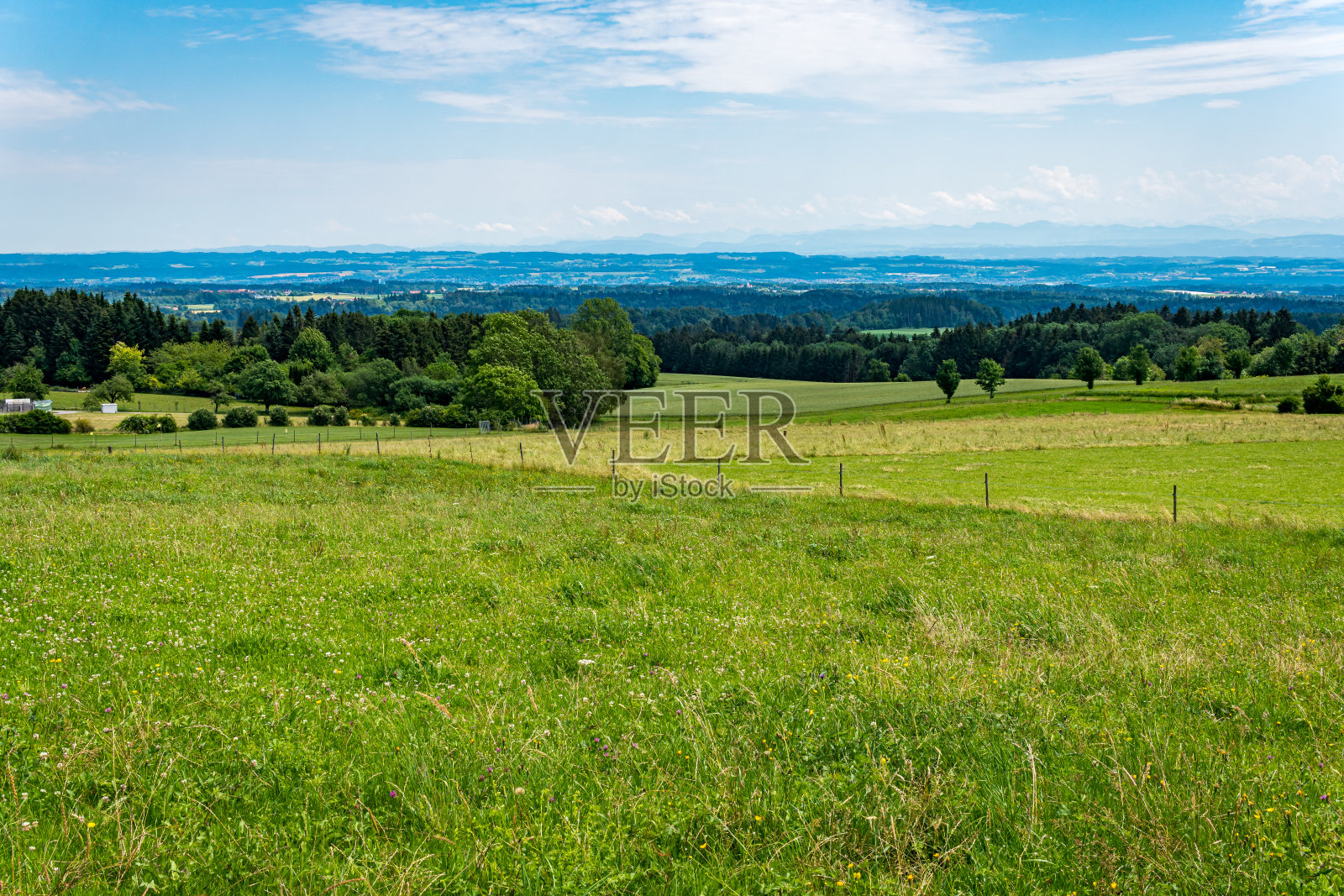 在康士坦茨湖北部的徒步旅行很棒照片摄影图片