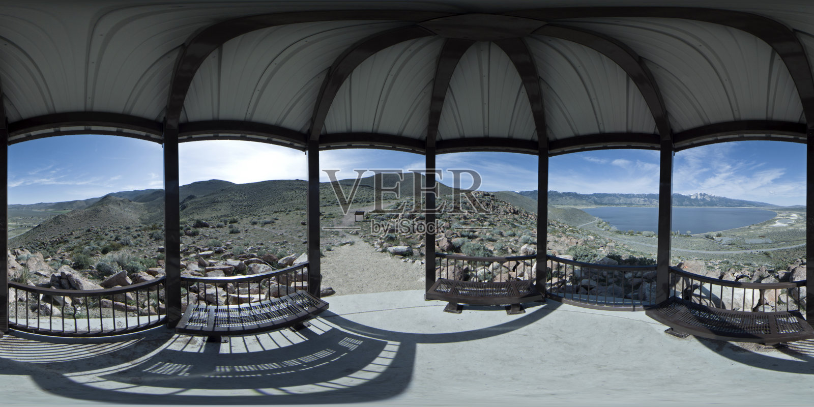 死人露台照片摄影图片