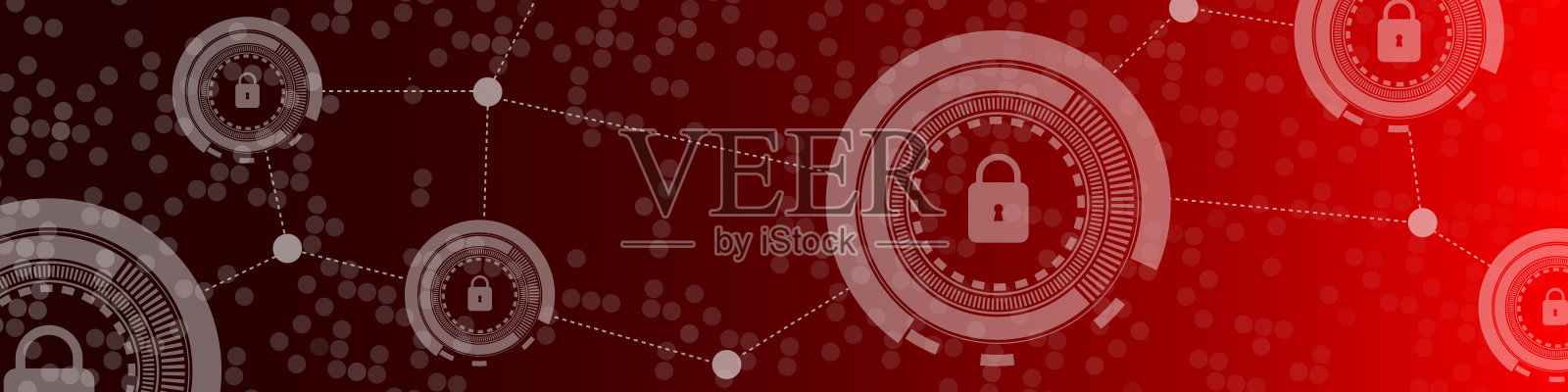 摘要安全技术背景插画图片素材