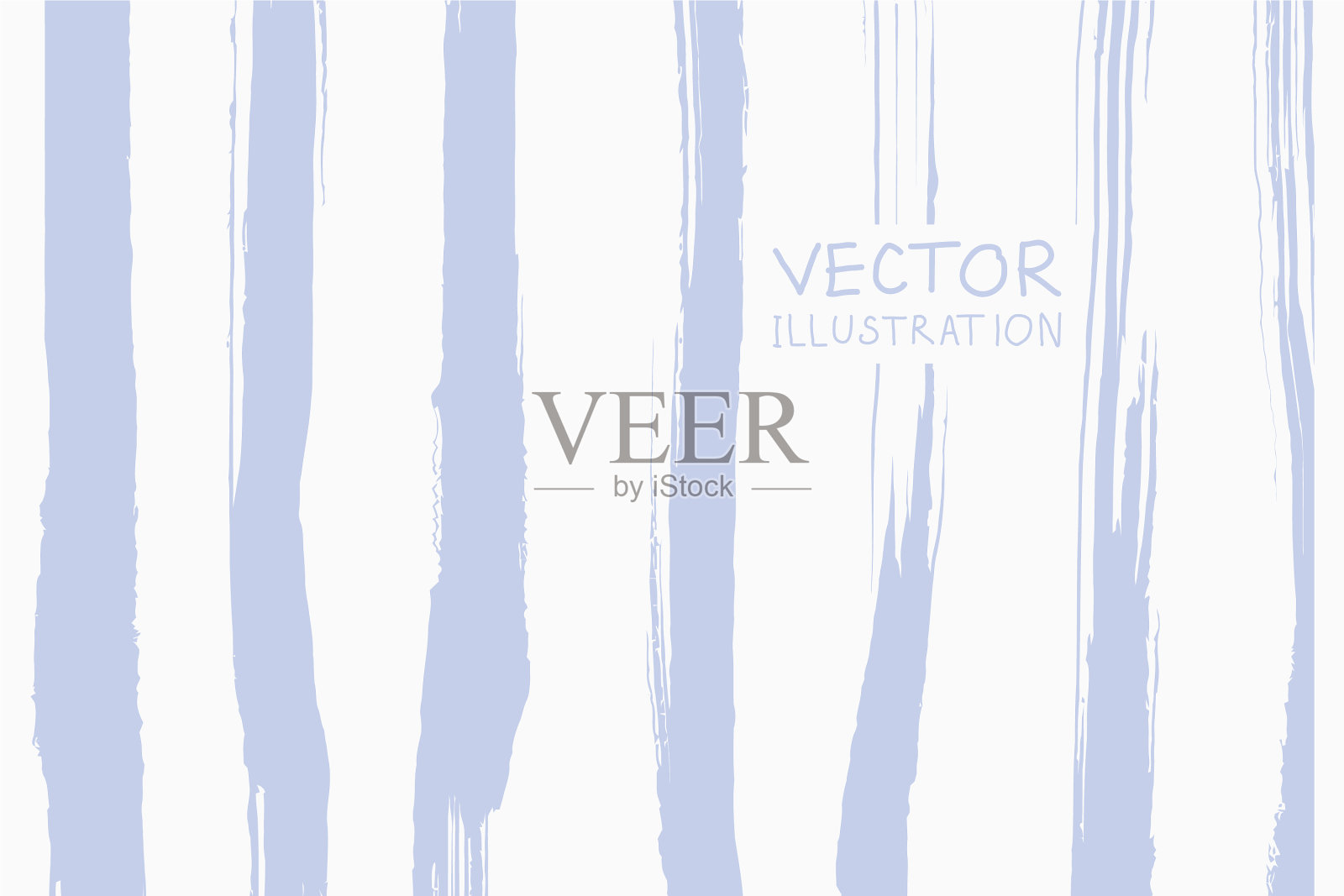 柔和的颜色，在一盏垃圾条纹刷上笔触插画图片素材