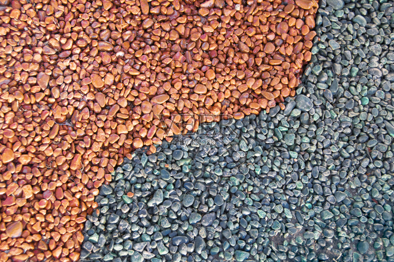 蓝色和红色砂砾纹理照片摄影图片