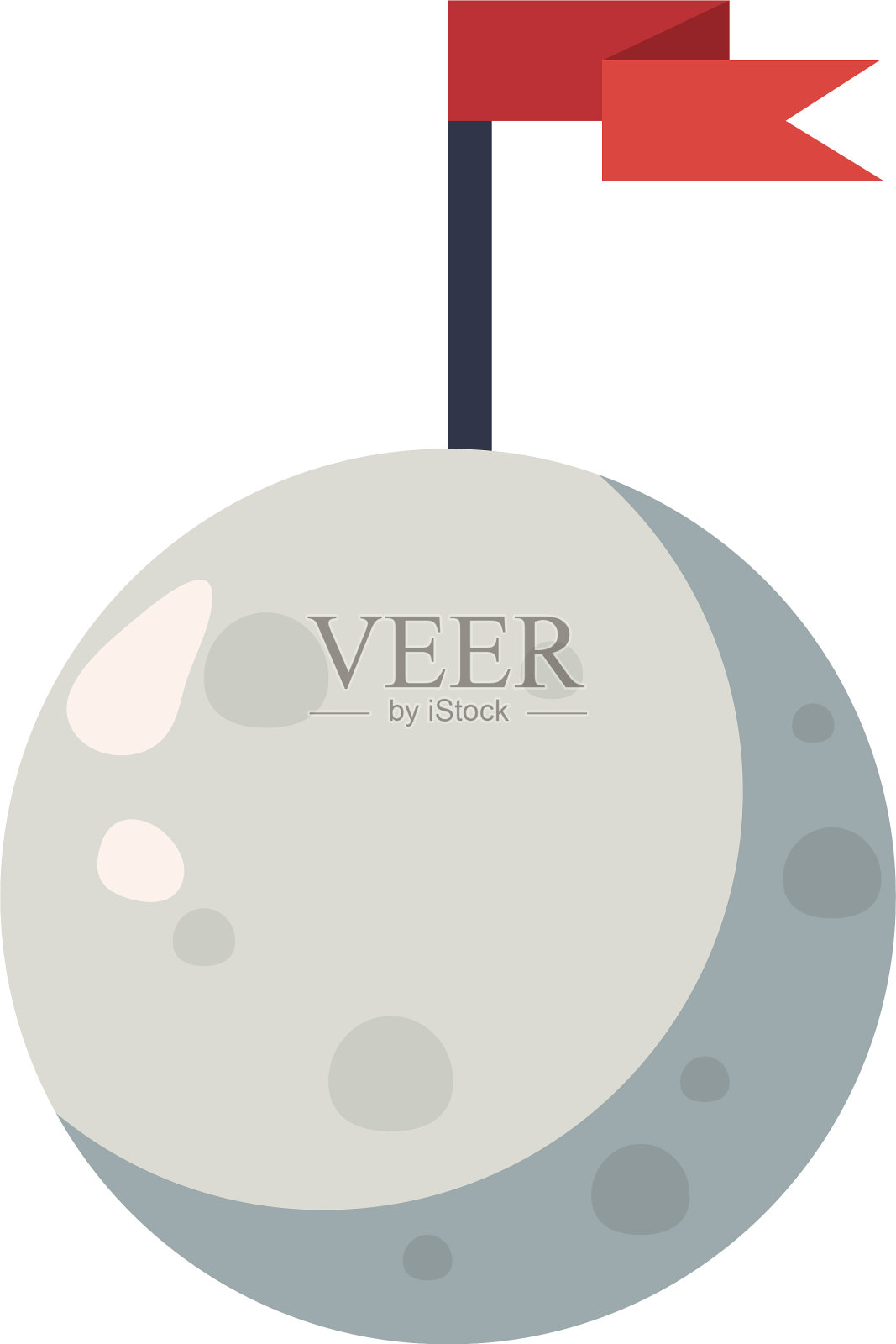 孤立火箭填充风格图标设计设计元素图片