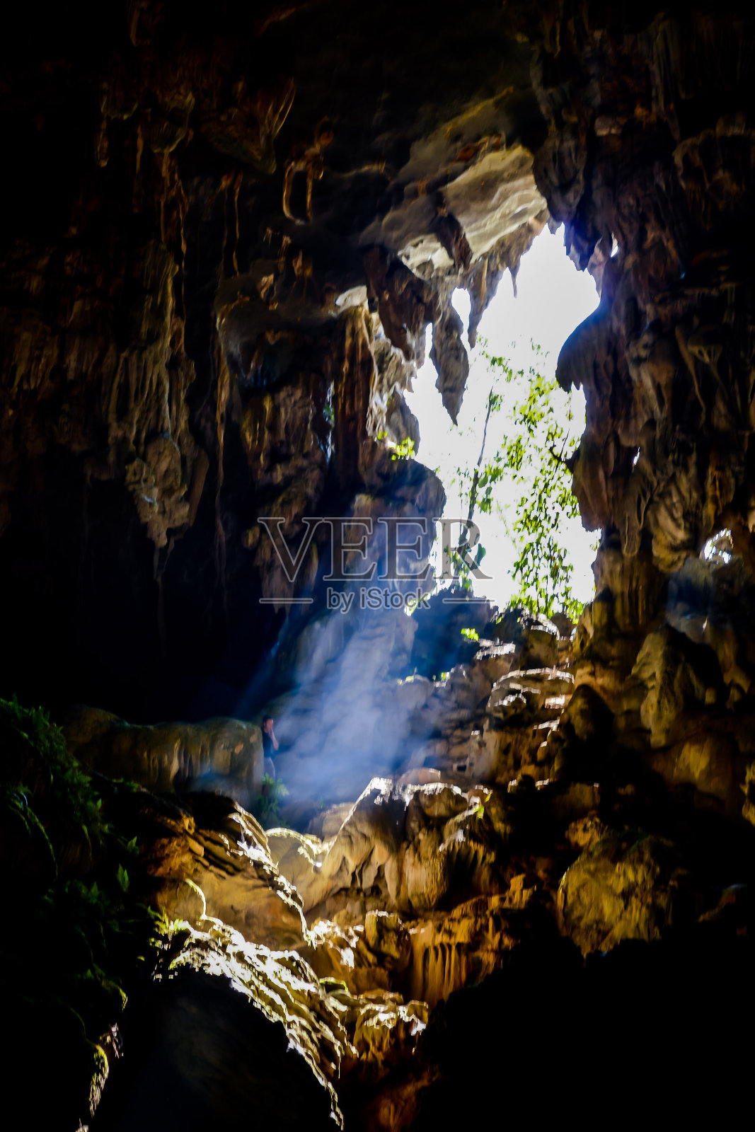 夜间瀑布，数码照片图片为背景照片摄影图片