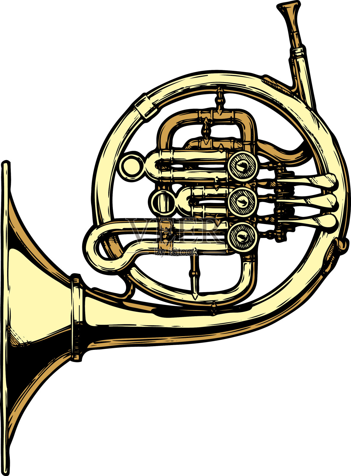 法国号设计元素图片