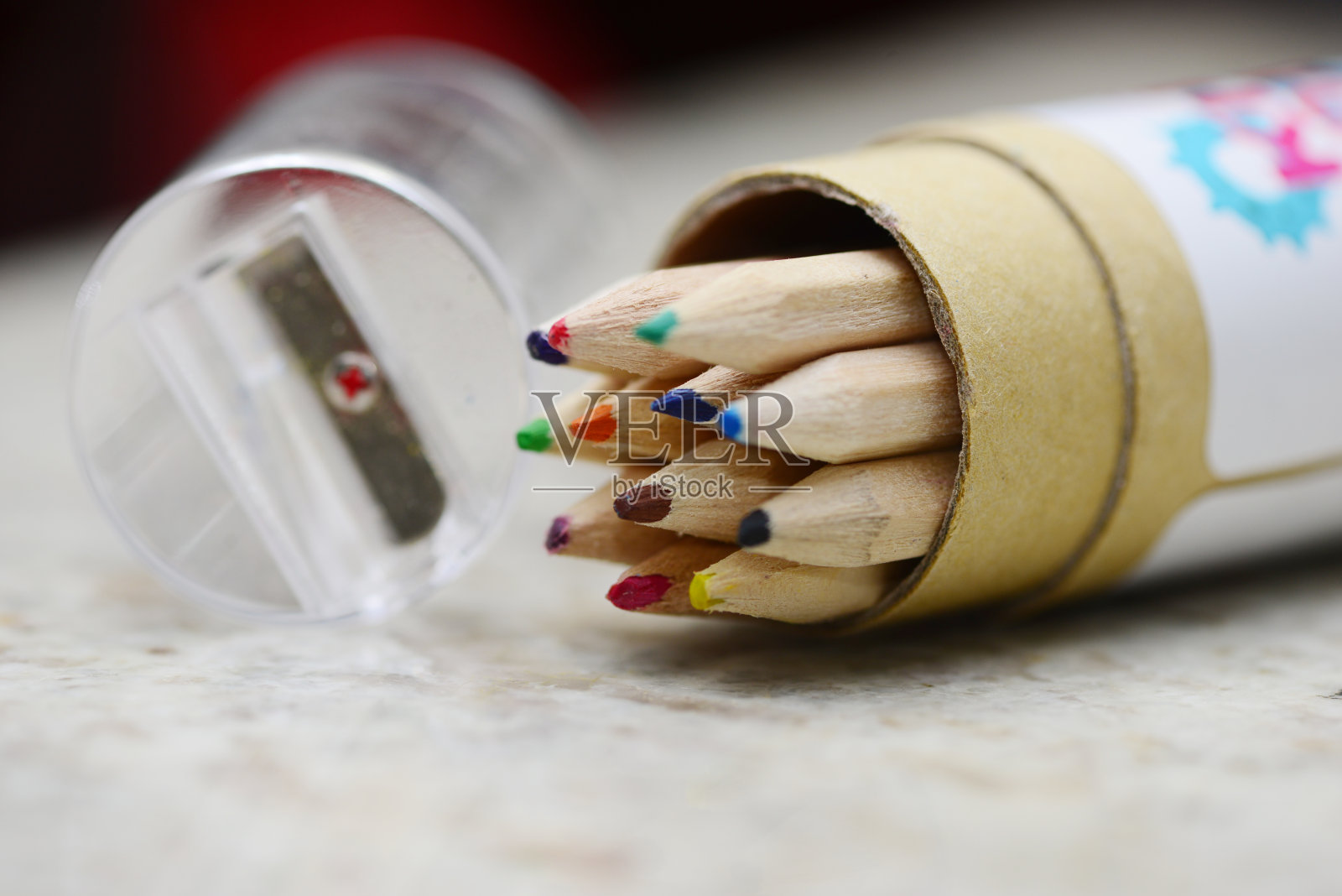 彩色铅笔照片摄影图片