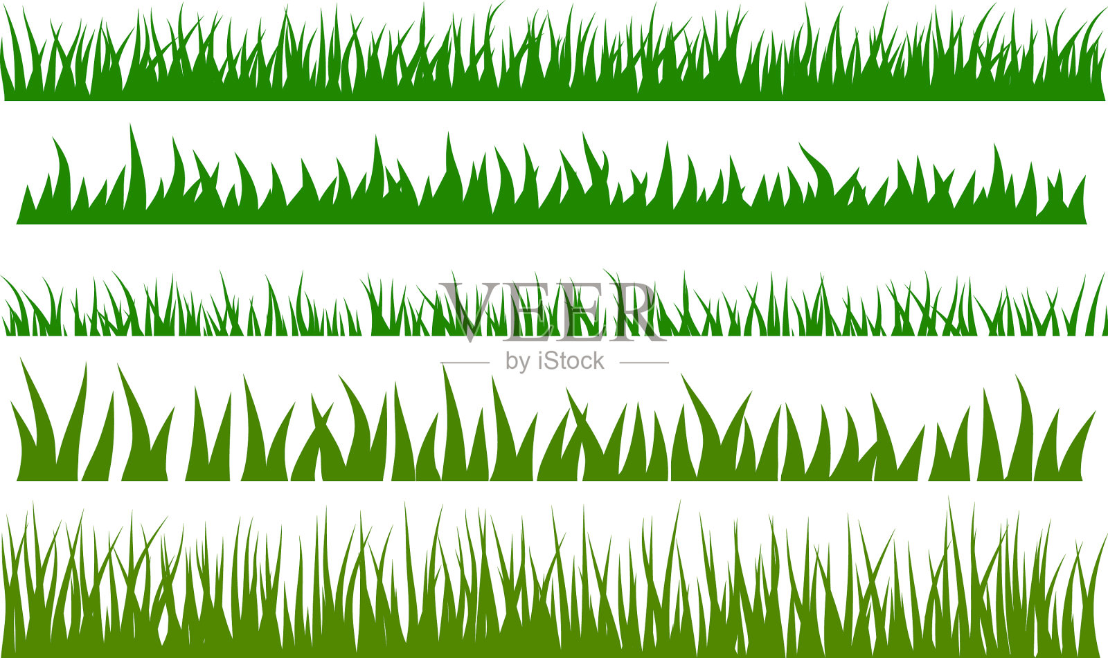 绿草组插画图片素材