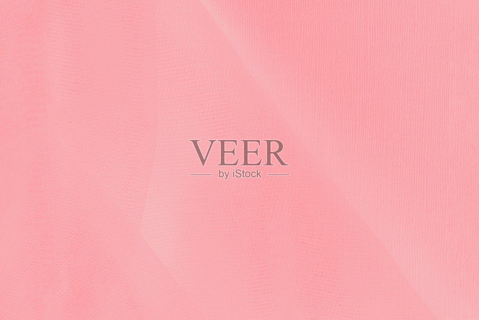 粉红色珊瑚色纹理背景与网状织物图案照片摄影图片