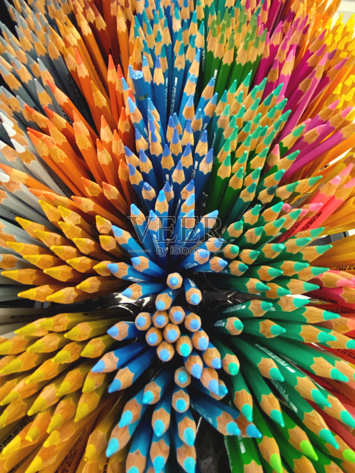 彩色铅笔照片摄影图片