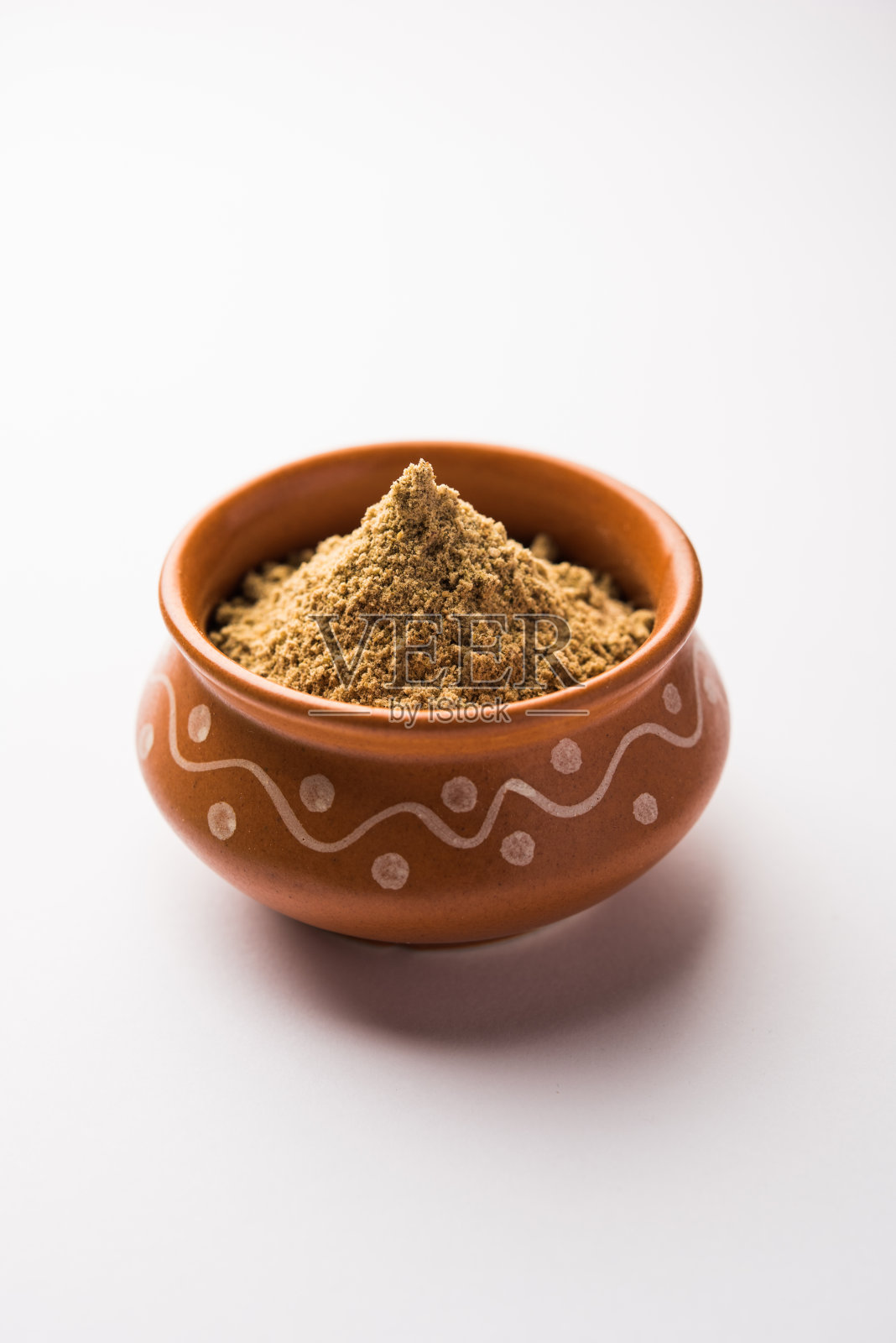 Chat Masala或Chaat Masala是Panipuri / Bhelpuri /水果沙拉等的重要组成部分照片摄影图片