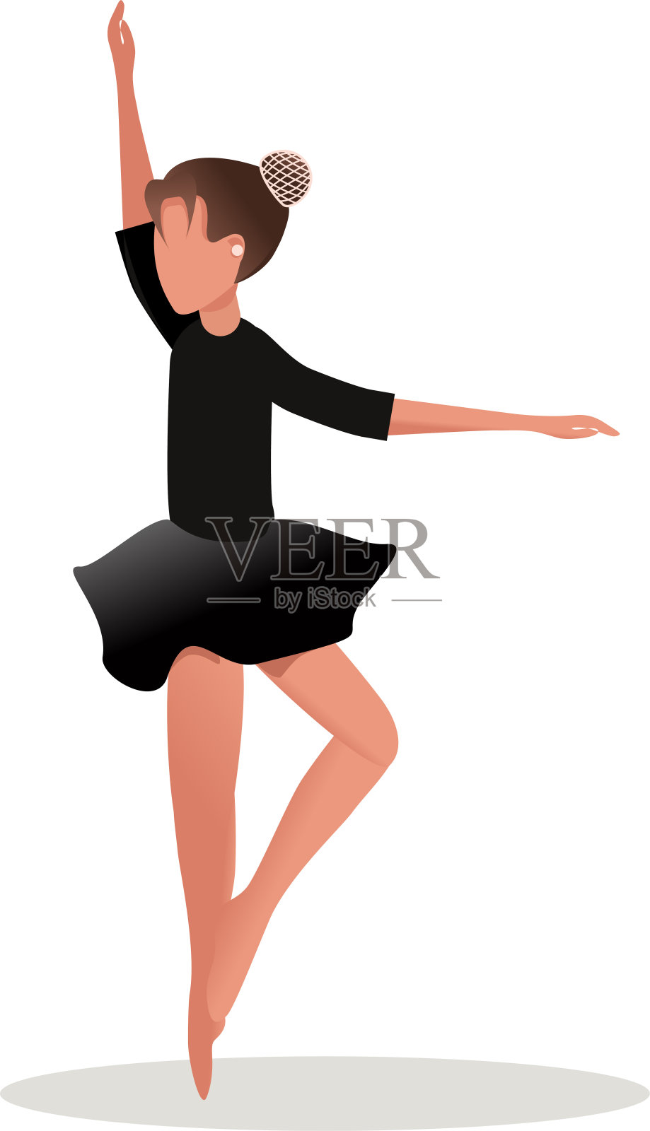 体操。插画图片素材