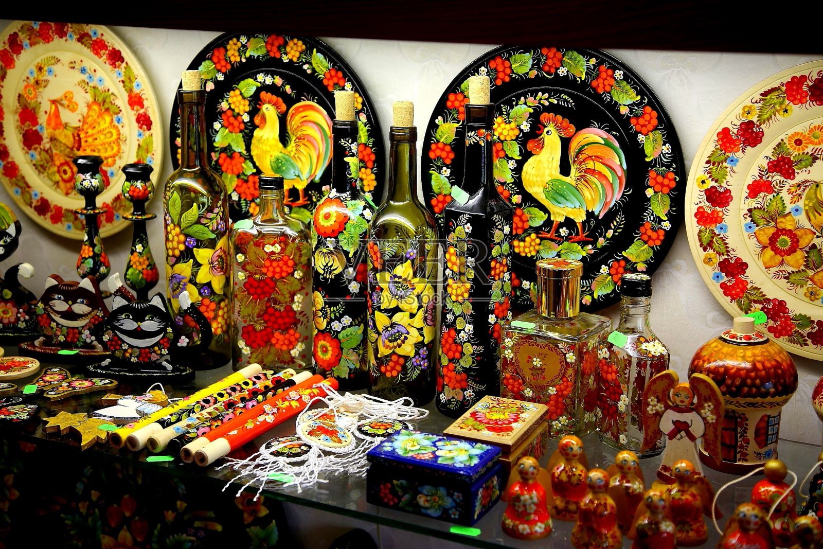 Petrykivka绘画照片摄影图片