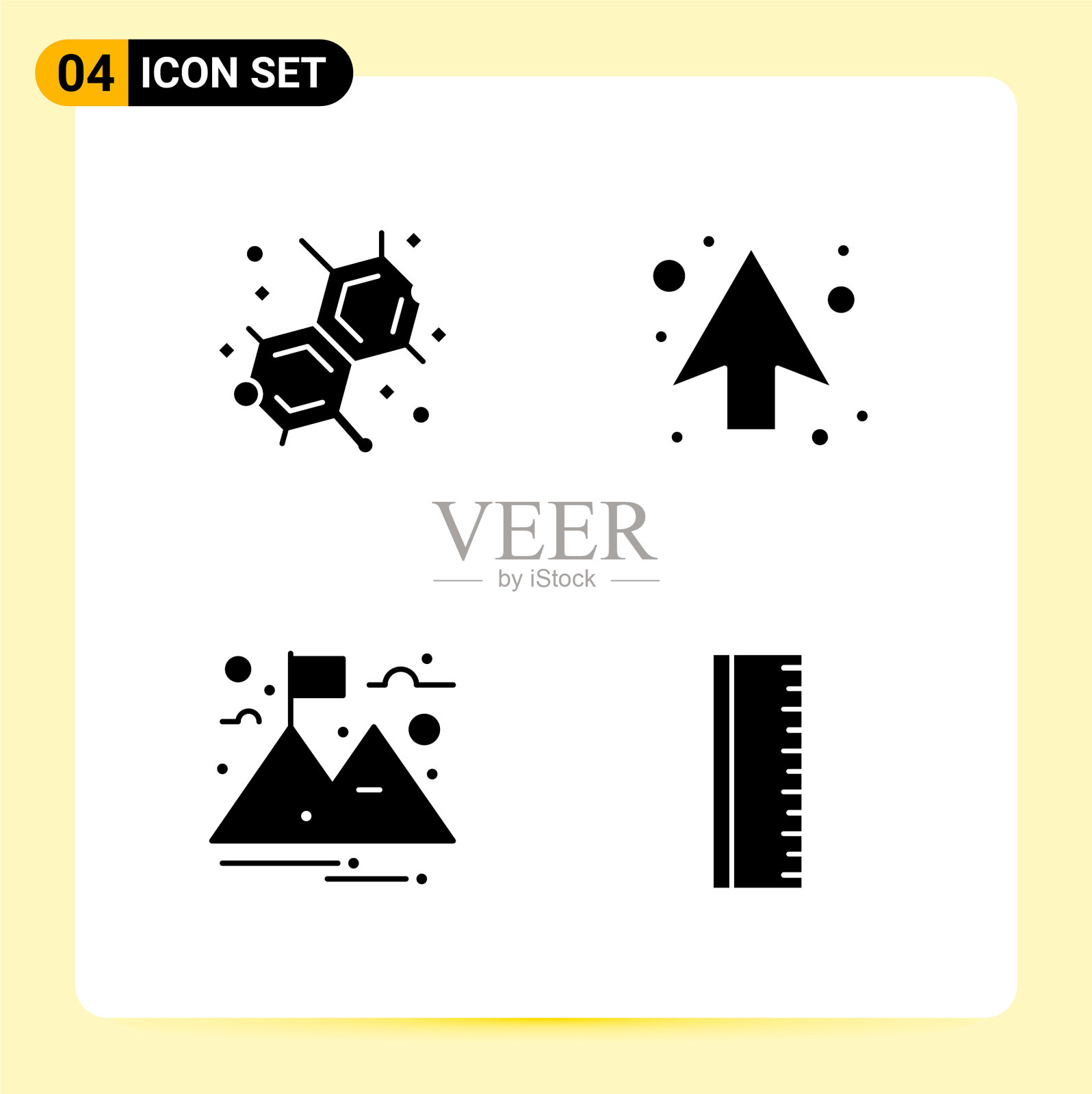 4个现代网站设计和创意图标图标素材