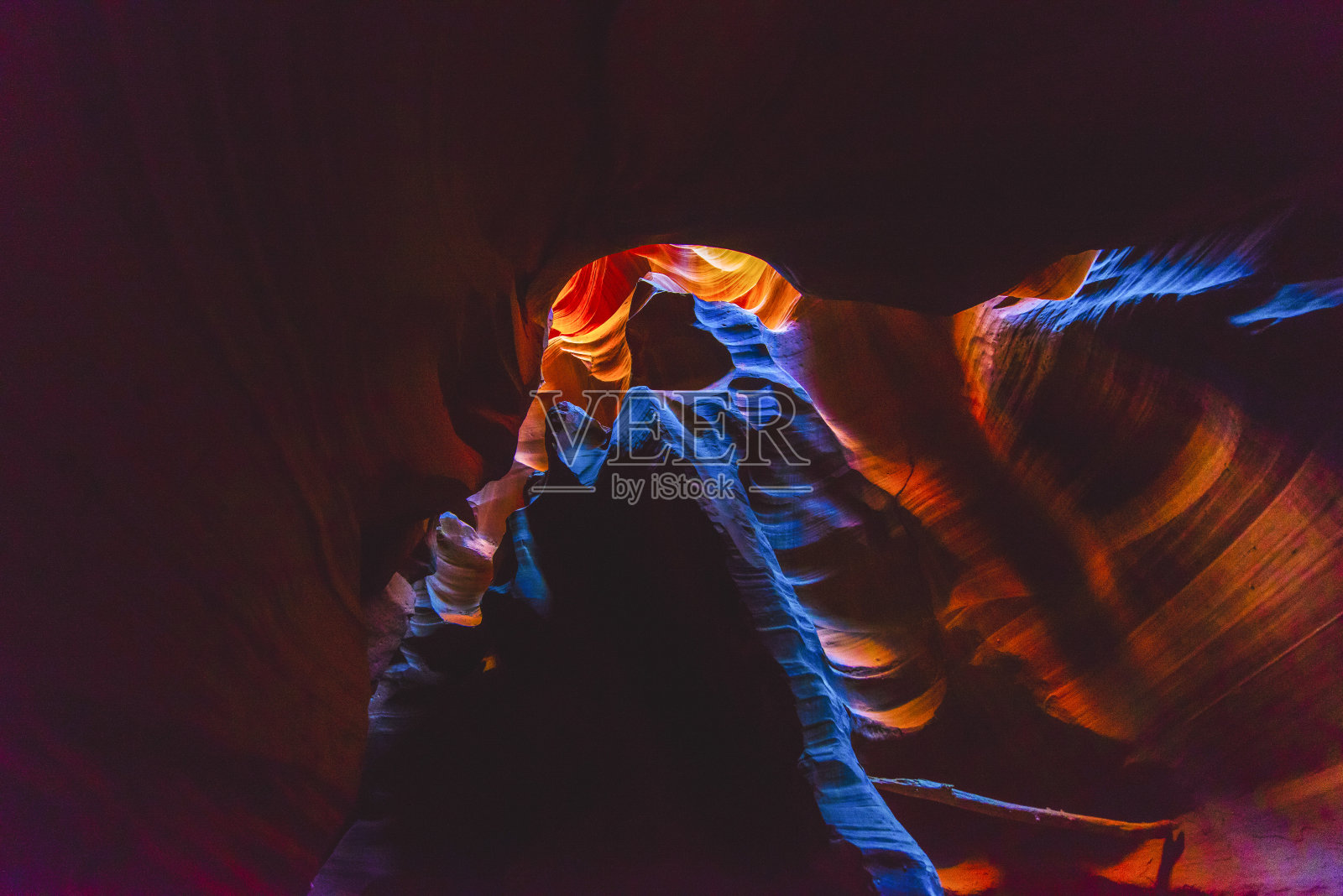 羚羊峡谷槽照片摄影图片