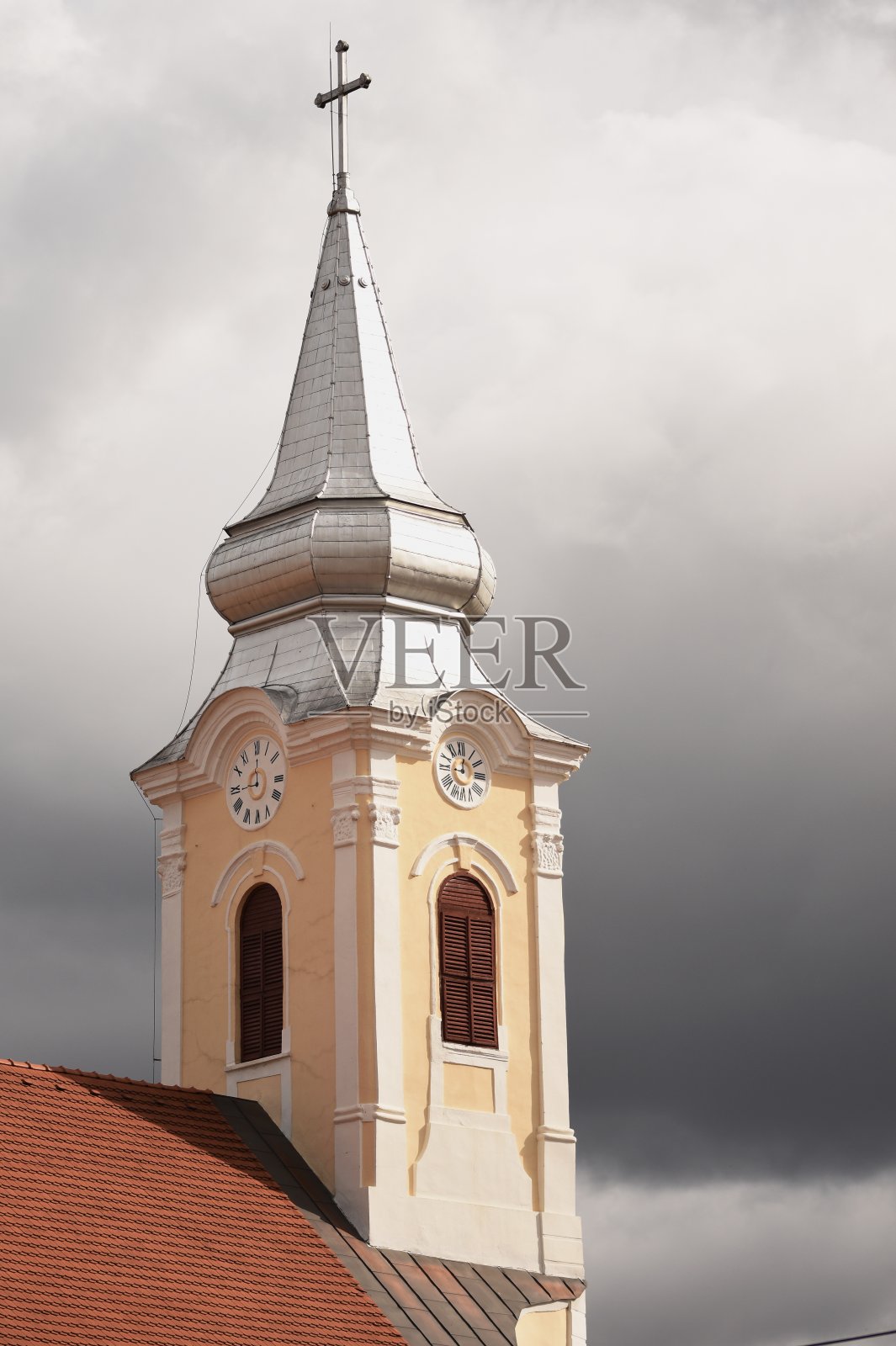 BISTRITA罗马尼亚罗马天主教堂2016照片摄影图片