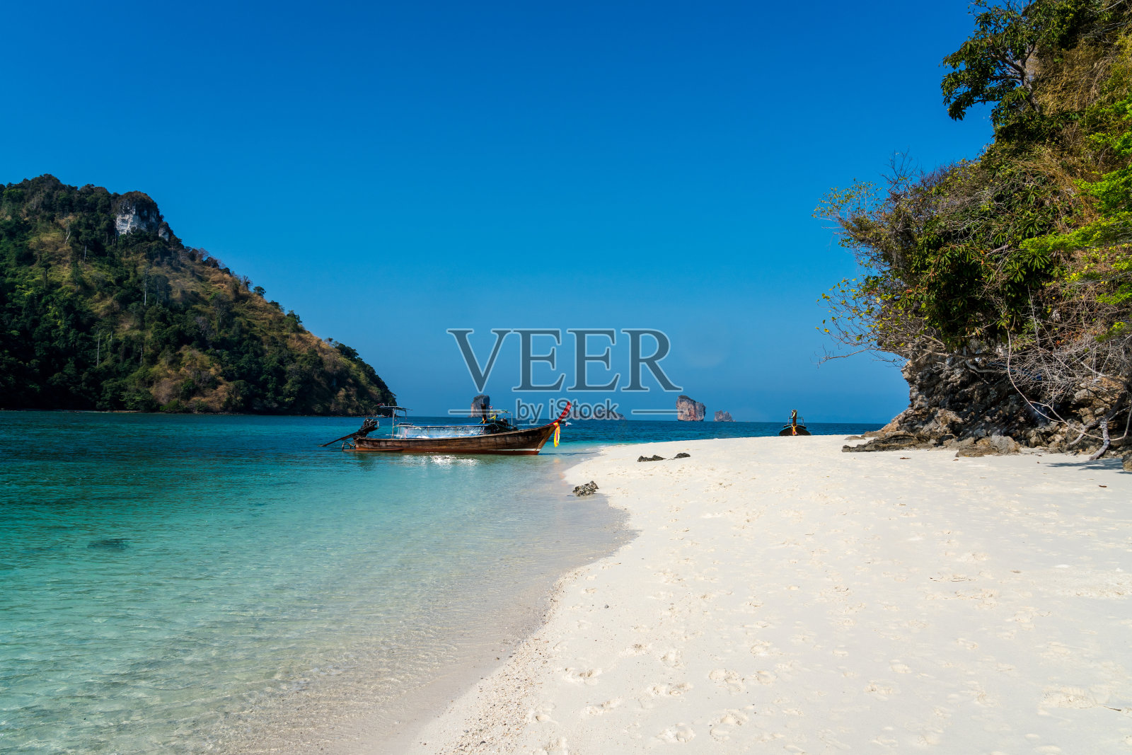 泰国甲米附近的波达海滩照片摄影图片