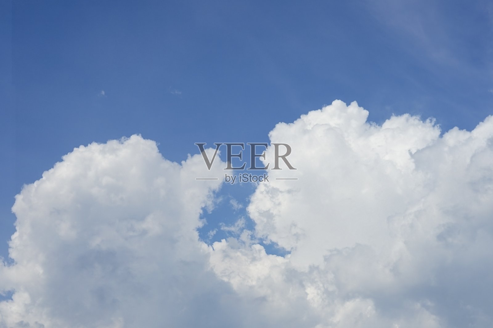 蓝天白云的背景照片摄影图片