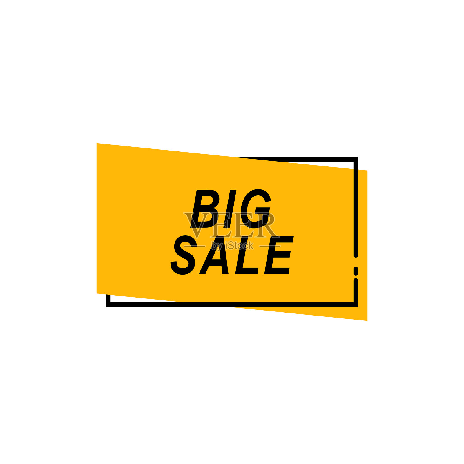 向量现代大销售标签插图设计元素图片