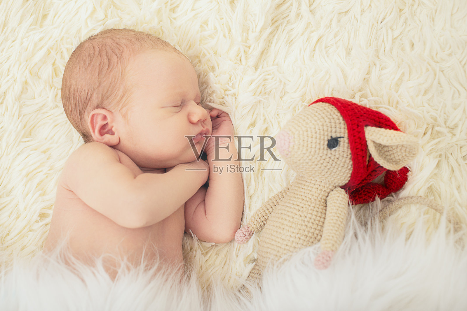 可爱的新生儿照片摄影图片